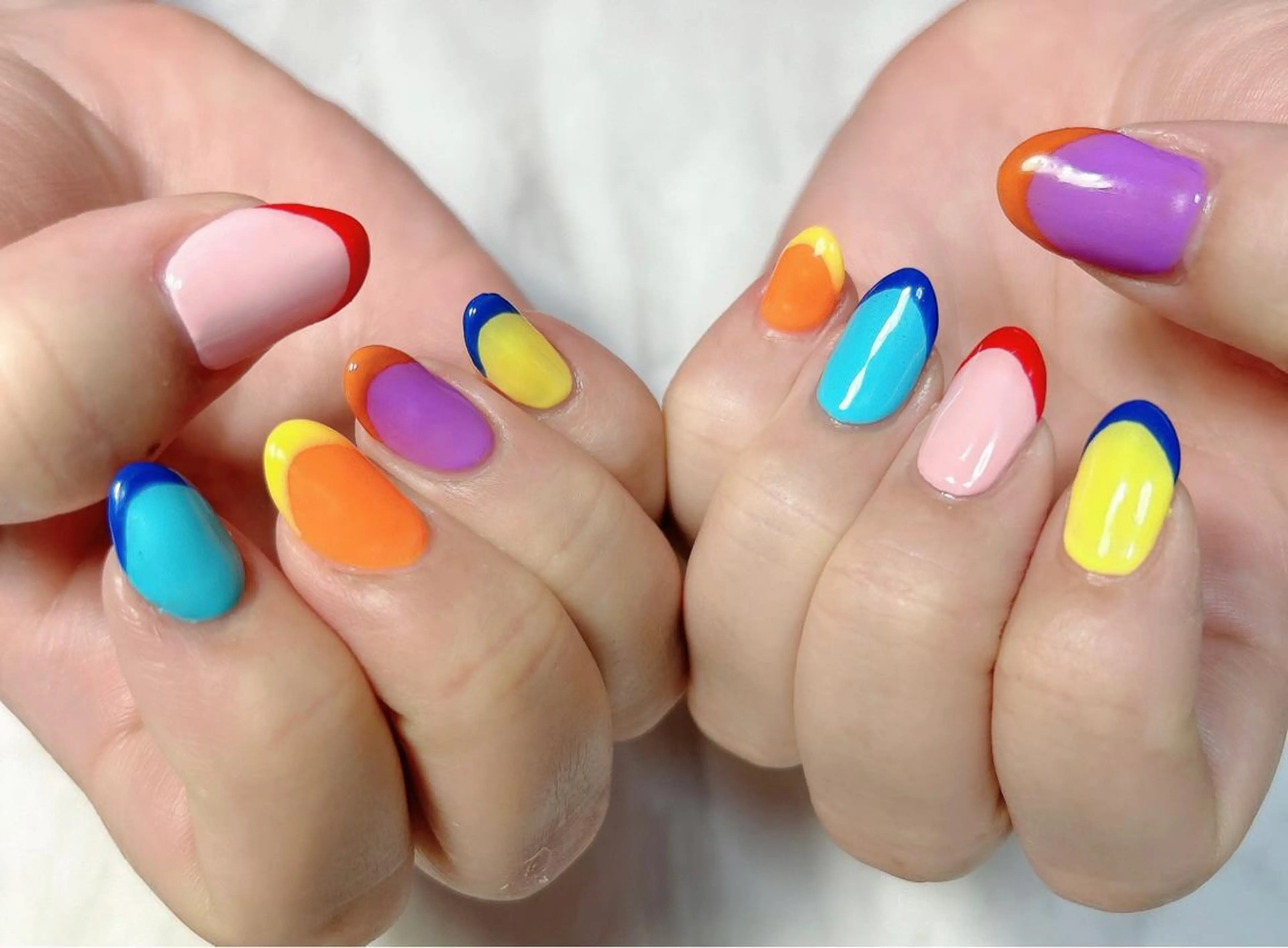 ネイル フレンチネイル ハンドネイル reve あやののネイルデザイン