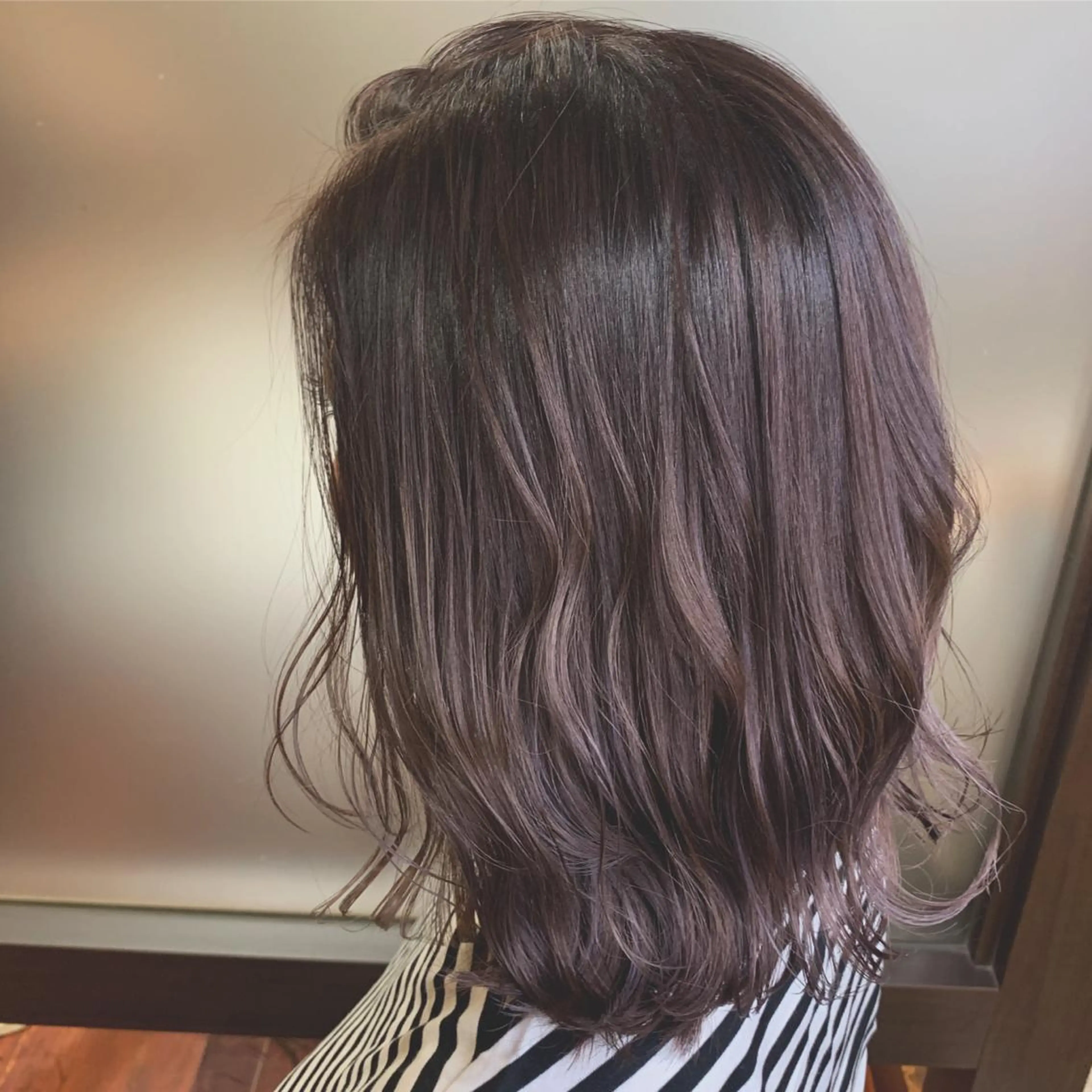 ミディアム カラー ブリーチ/アレンジ 天満/chihiroのヘアスタイル