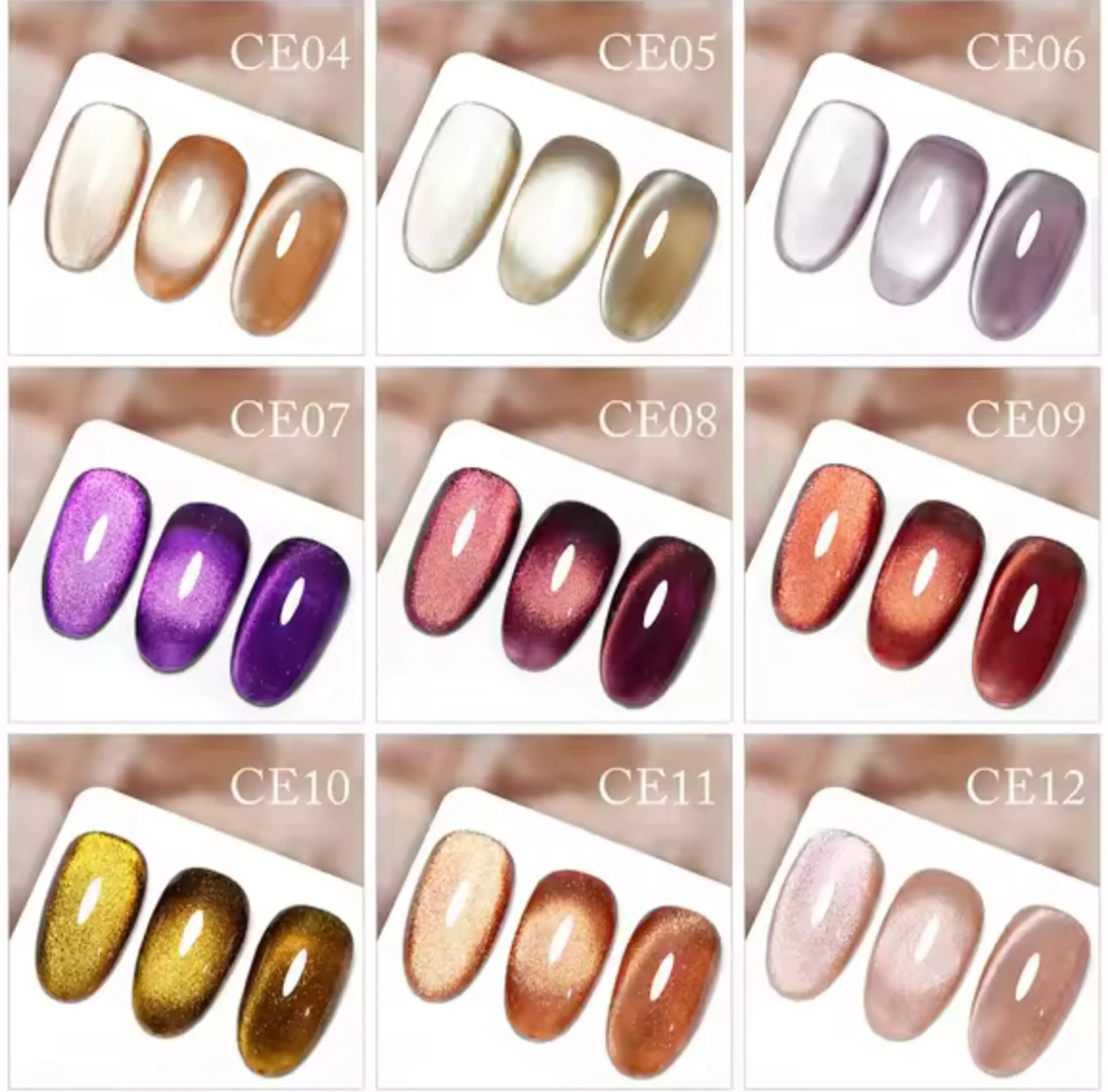 【オフ無し】甘皮ケア&マグネットネイルの写真