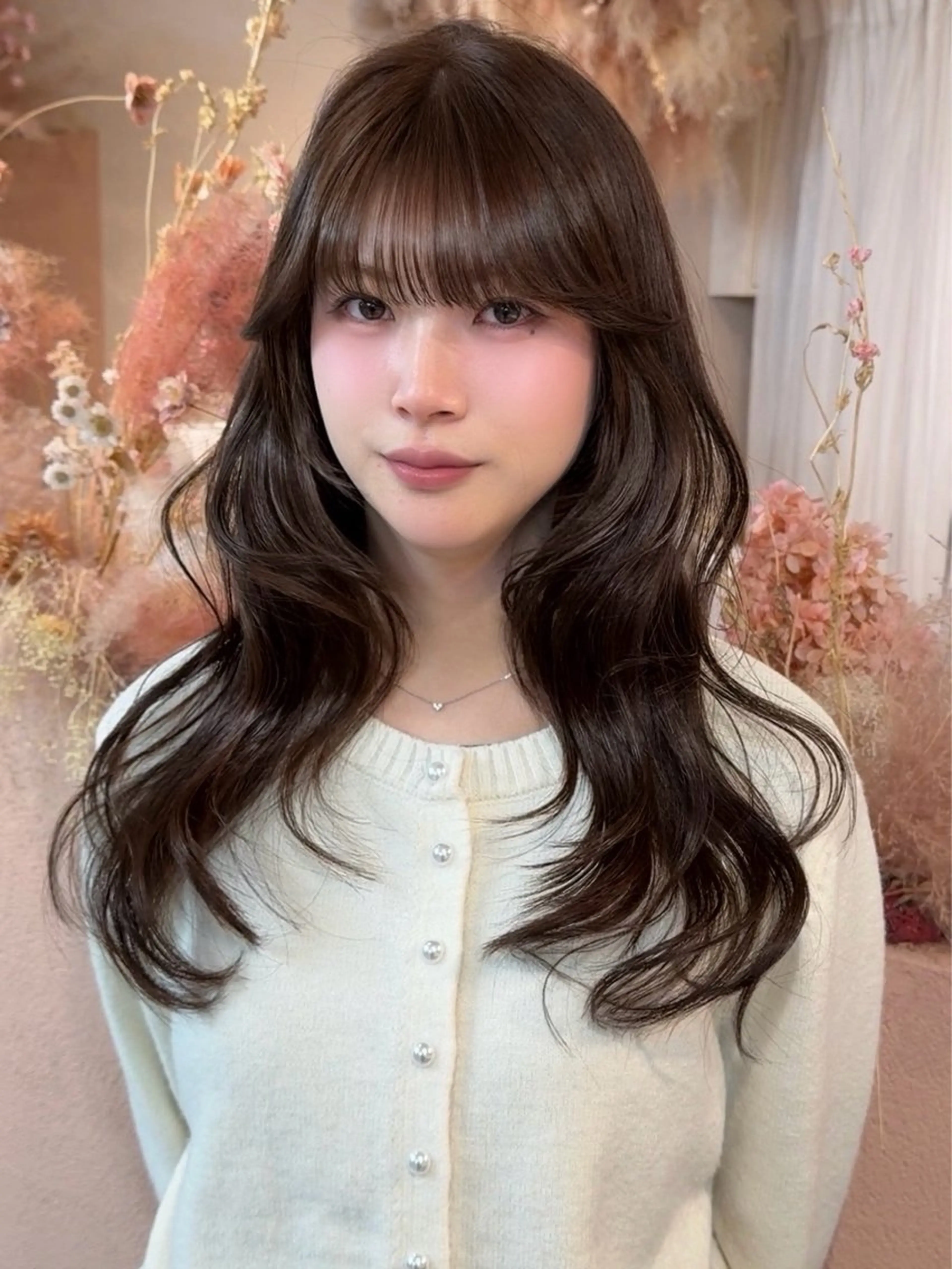 ロング カラー ヘアカラー ♡韓国/レイヤー カット/Ayana♡のヘアスタイル