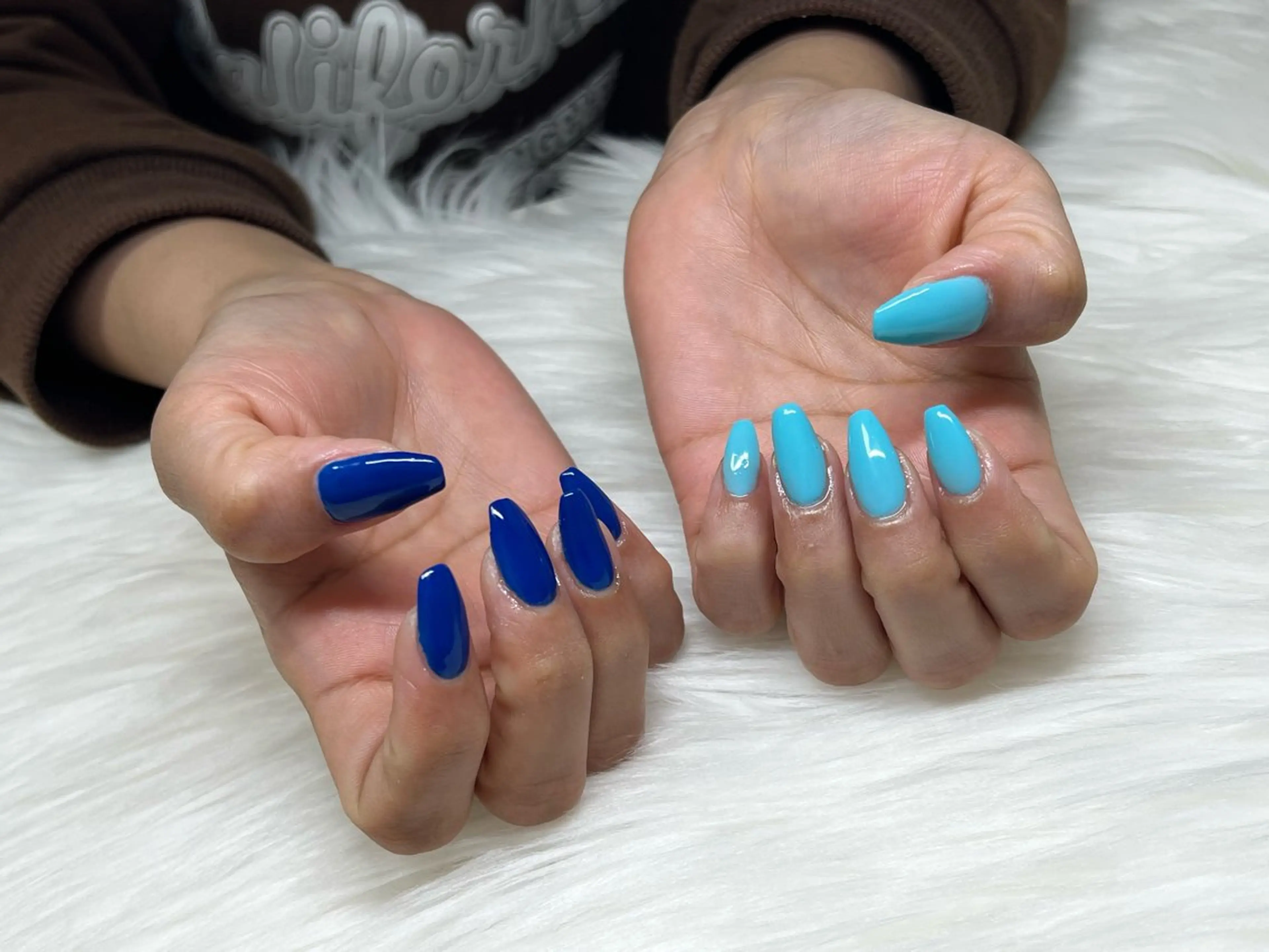 ハンドネイル🖐️ワンカラー〔オフなし〕の写真