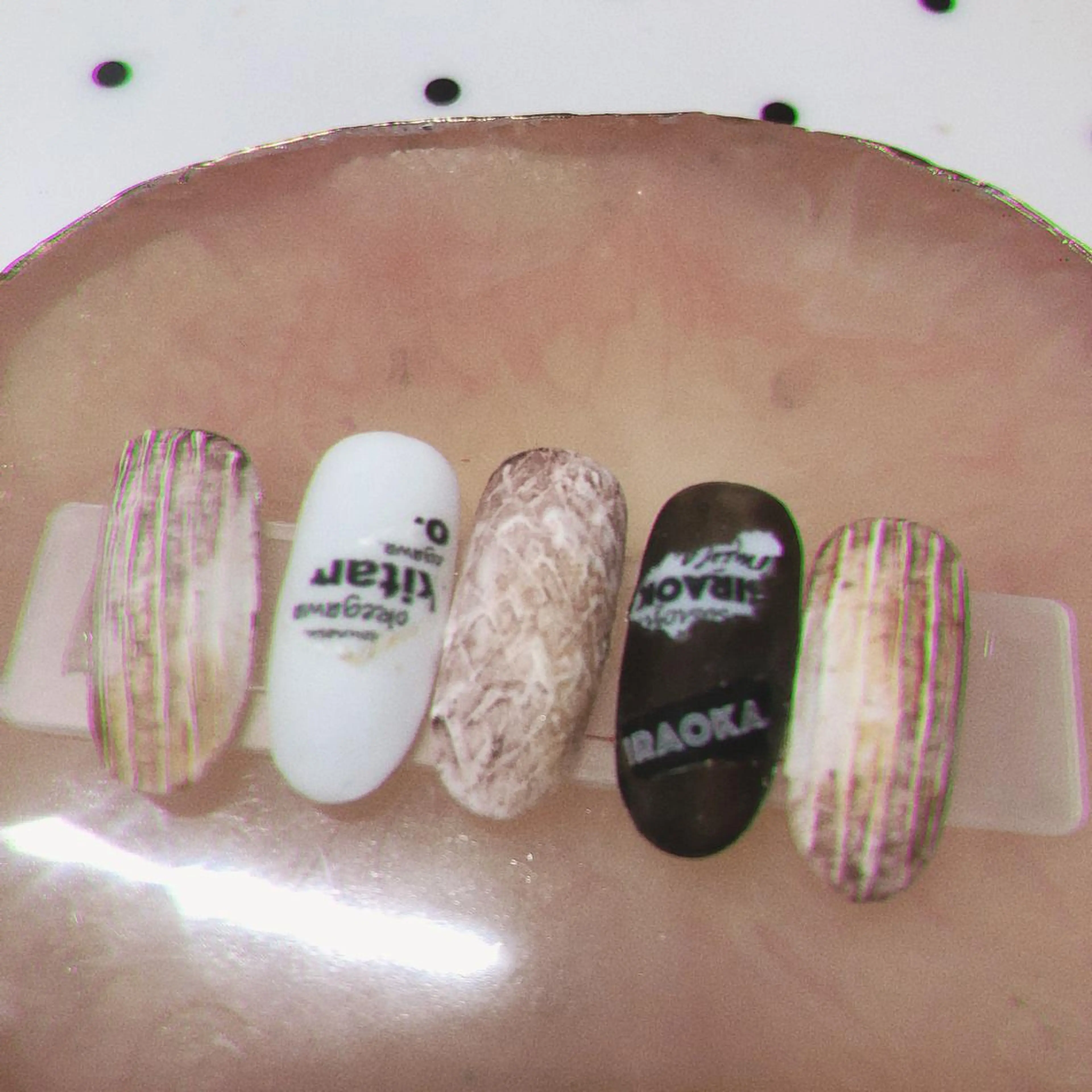 ネイル 奥園 良恵のネイルデザイン