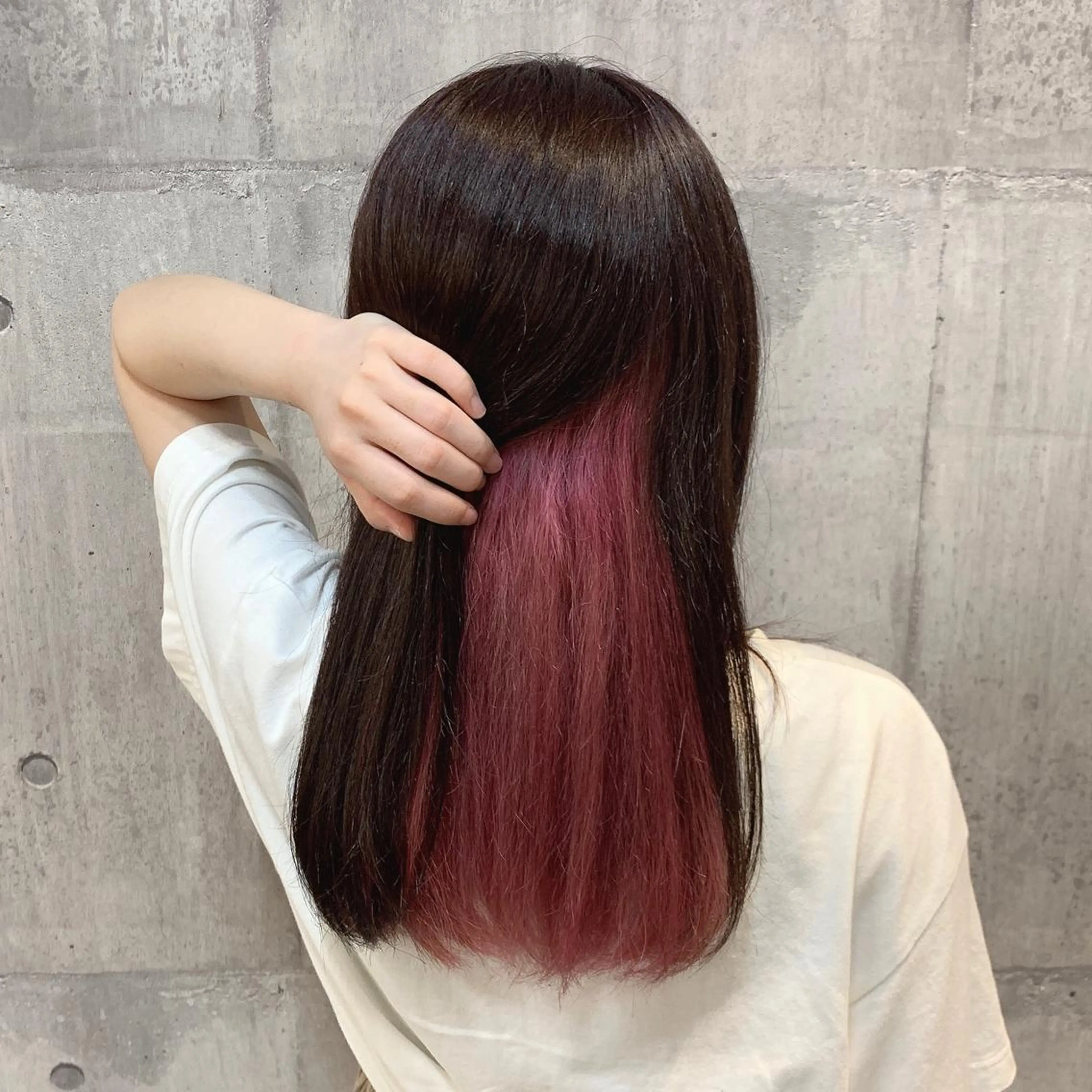 セミロング いとう りょうたのヘアスタイル