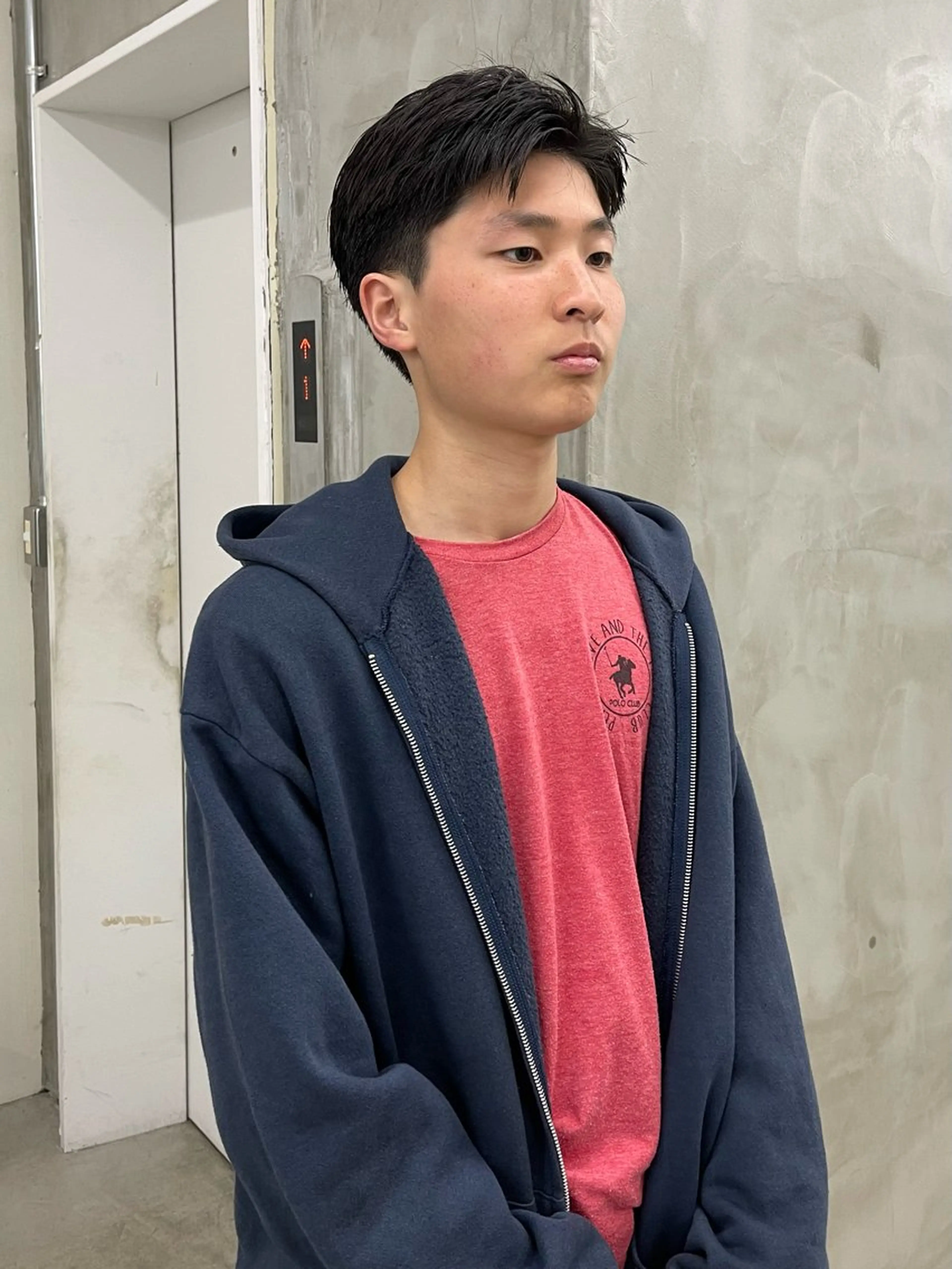 メンズ メンズカット パーマ[佐橋]のヘアスタイル