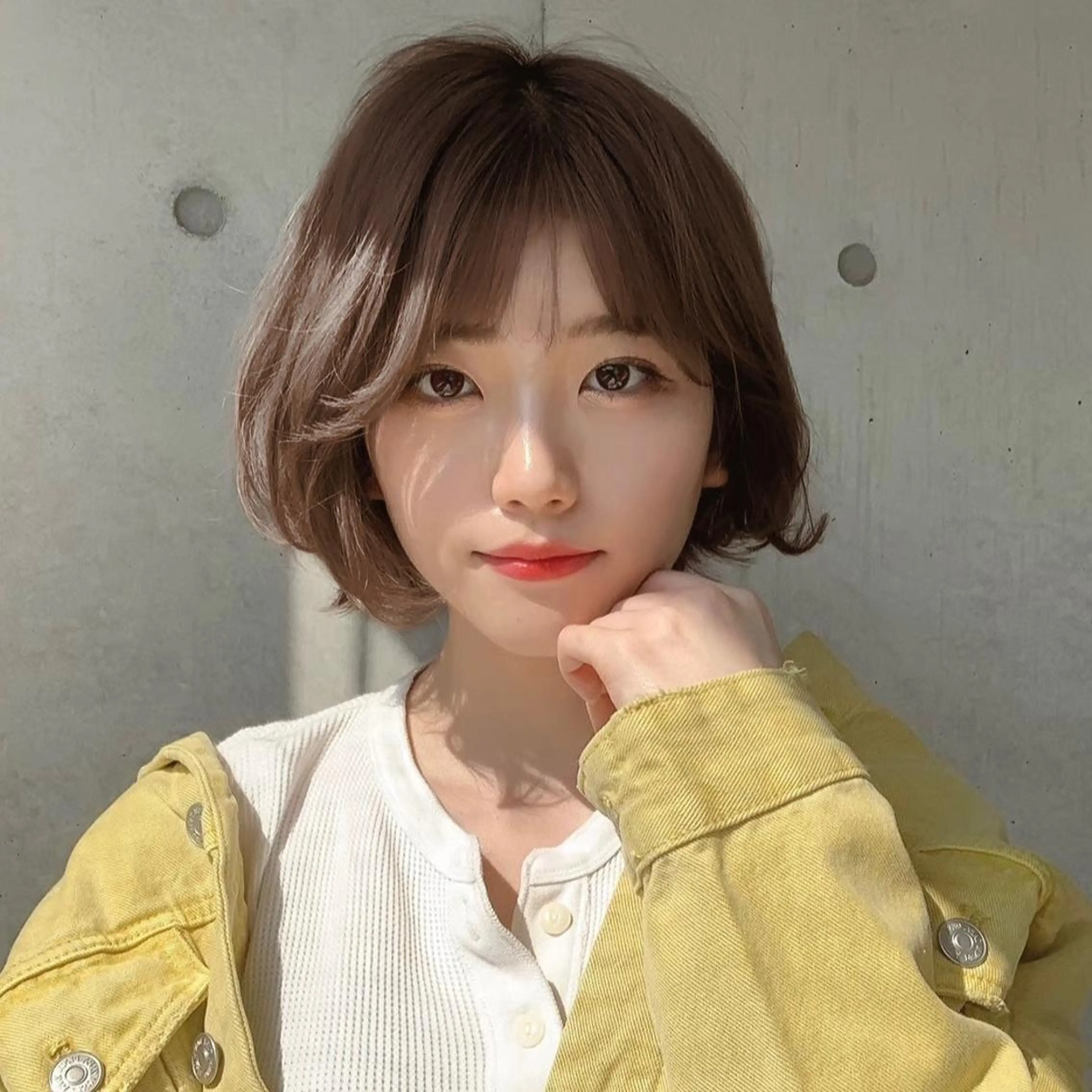 カラー ショート カット ヘアカラー トリートメント 縮毛矯正/ハイトーン /パーマ/せき🧸のヘアスタイル