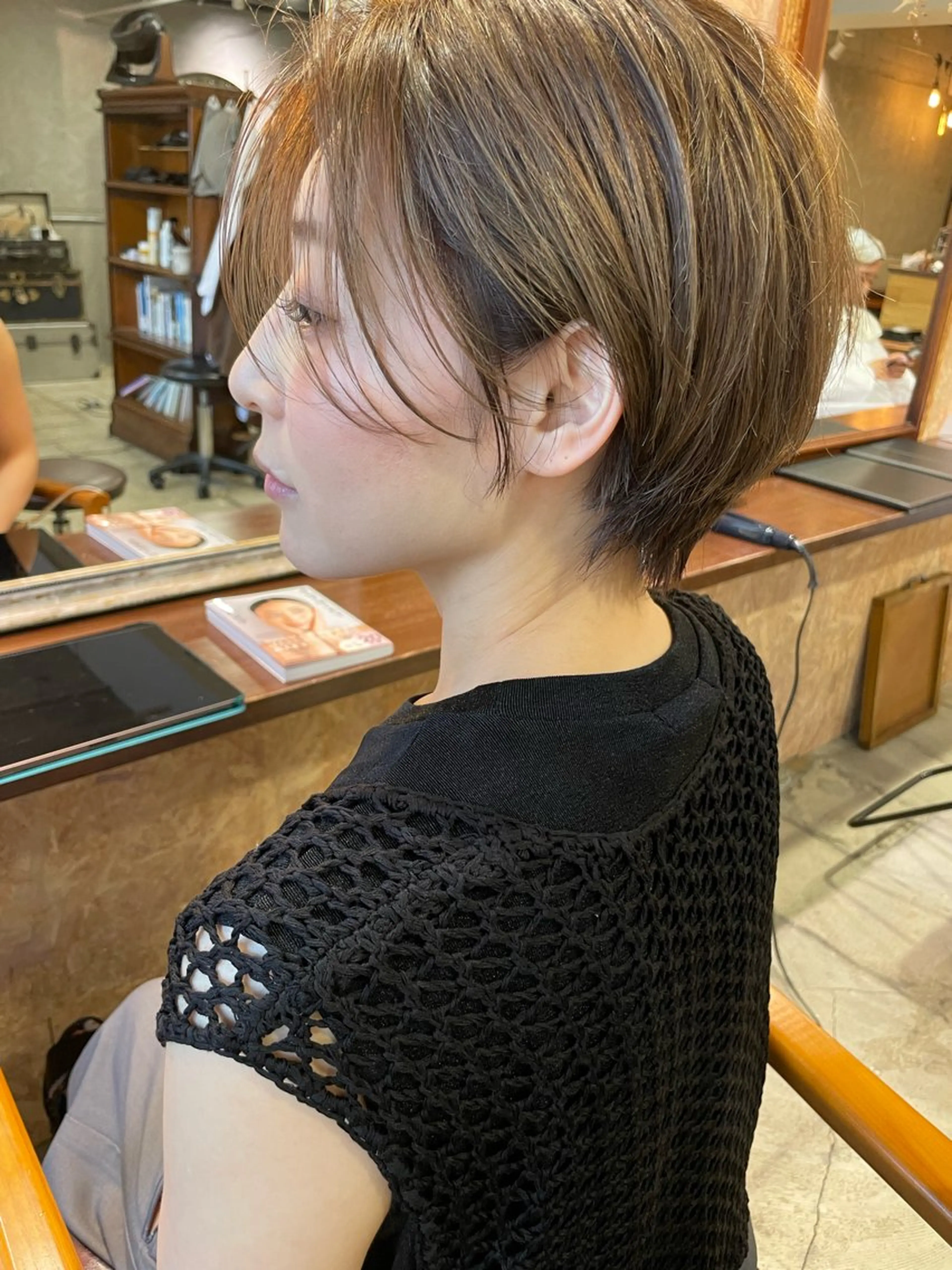ショート カット ヘアカラー 小林 和正のヘアスタイル