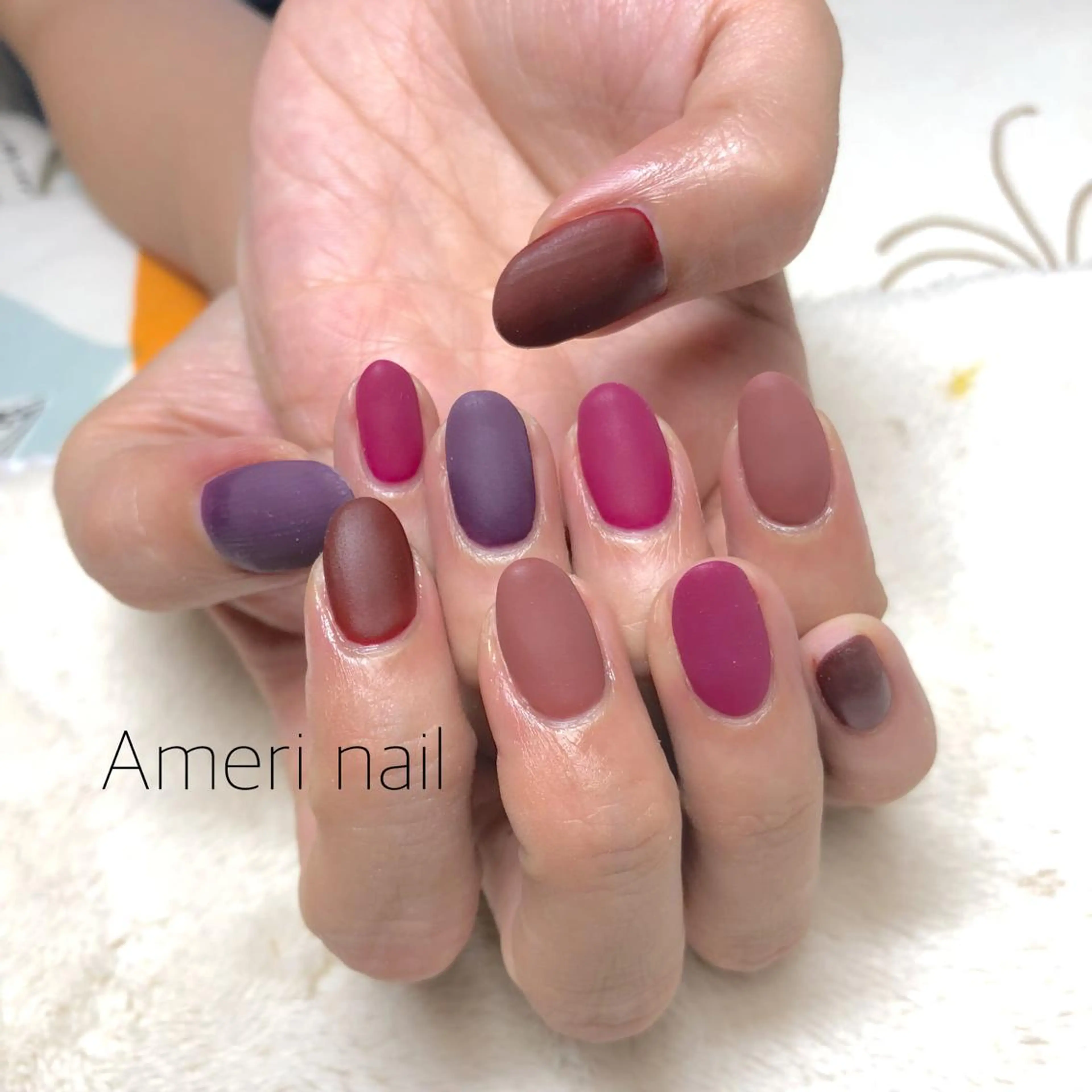 ネイル ハンドネイル Ameri nail /UKIのネイルデザイン