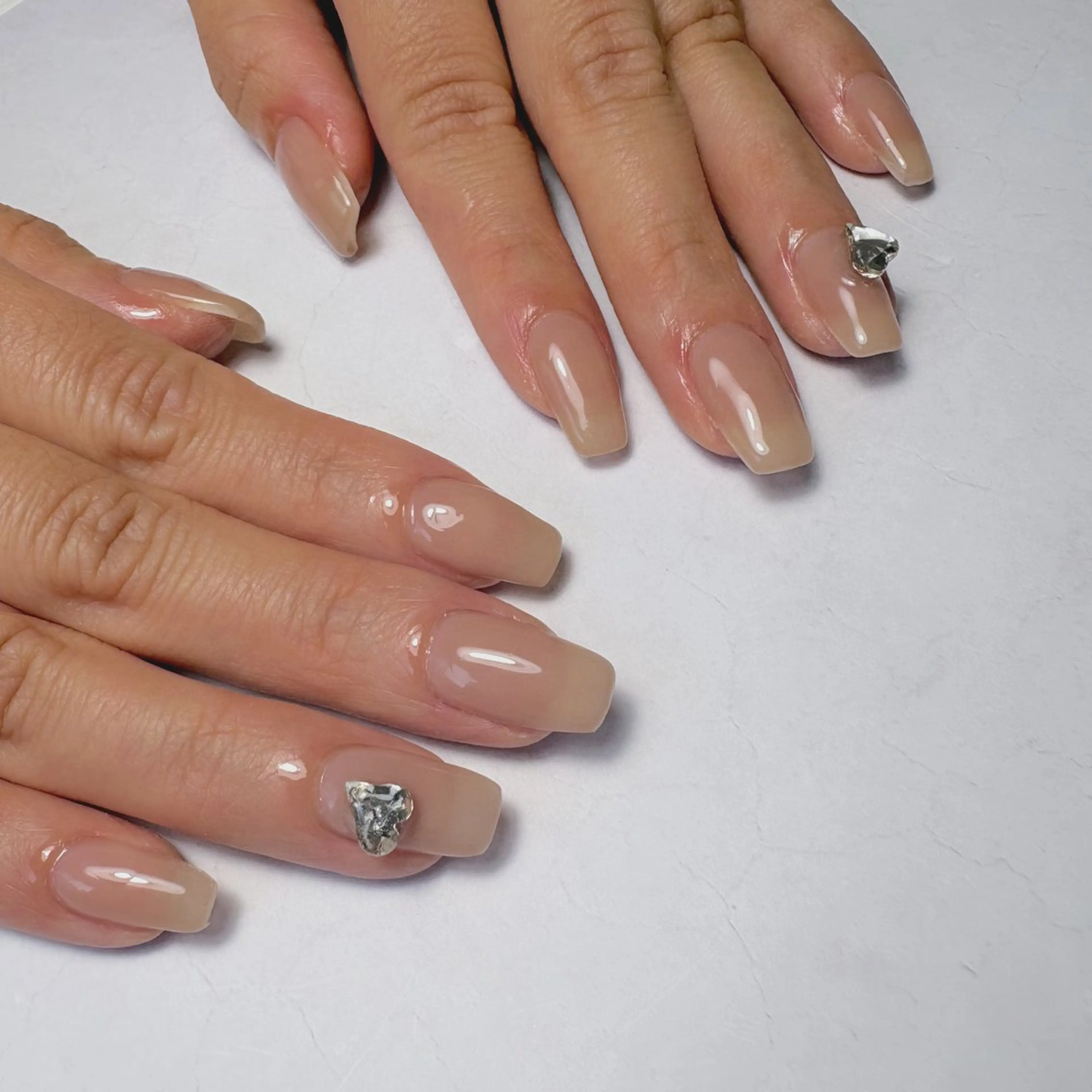 ネイル オフィスネイル シンプルネイル ハンドネイル Nail Salon noiのネイルデザイン