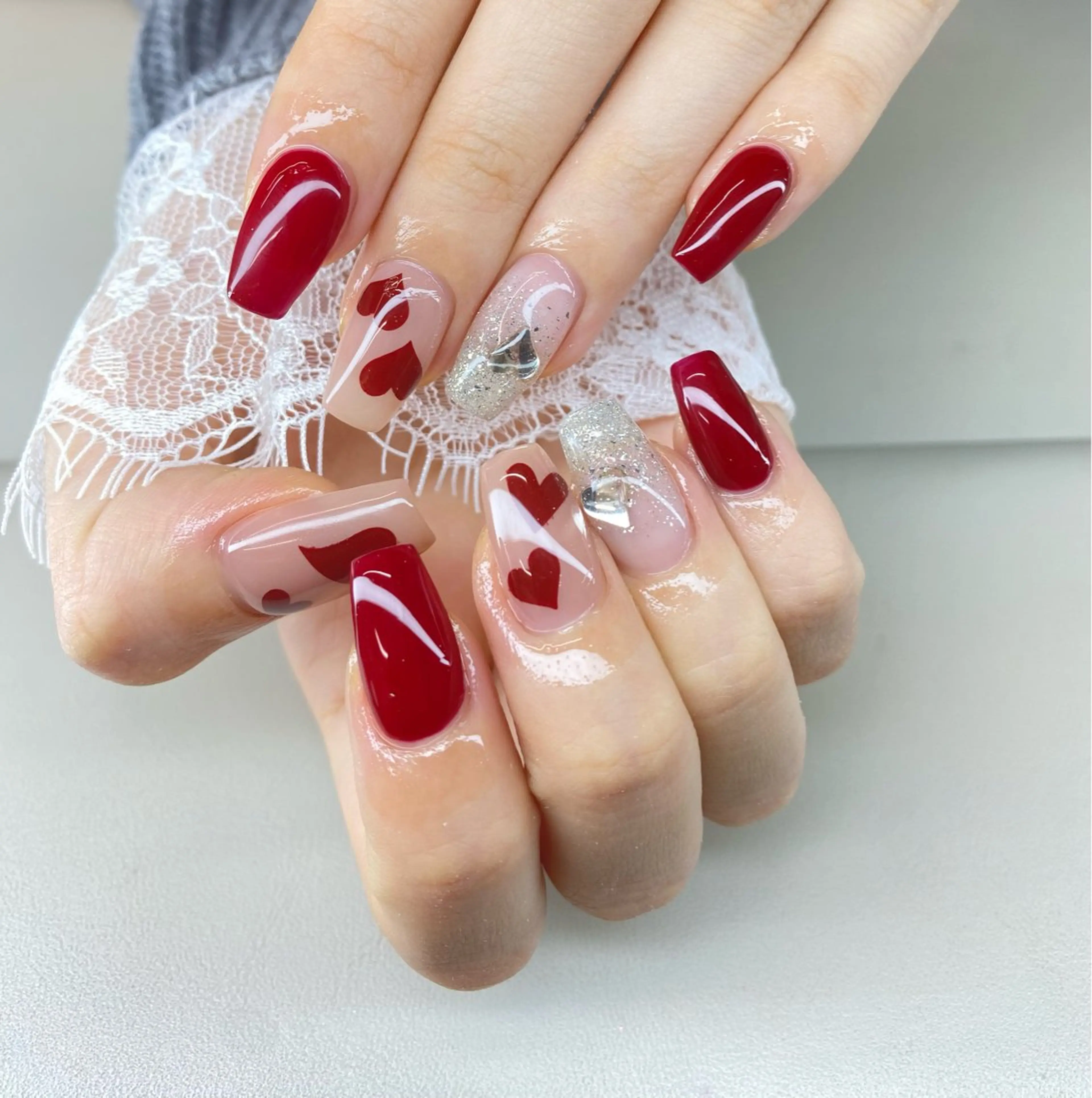 ネイル ハンドネイル AngelChris ビューティーサロン琳のネイルデザイン