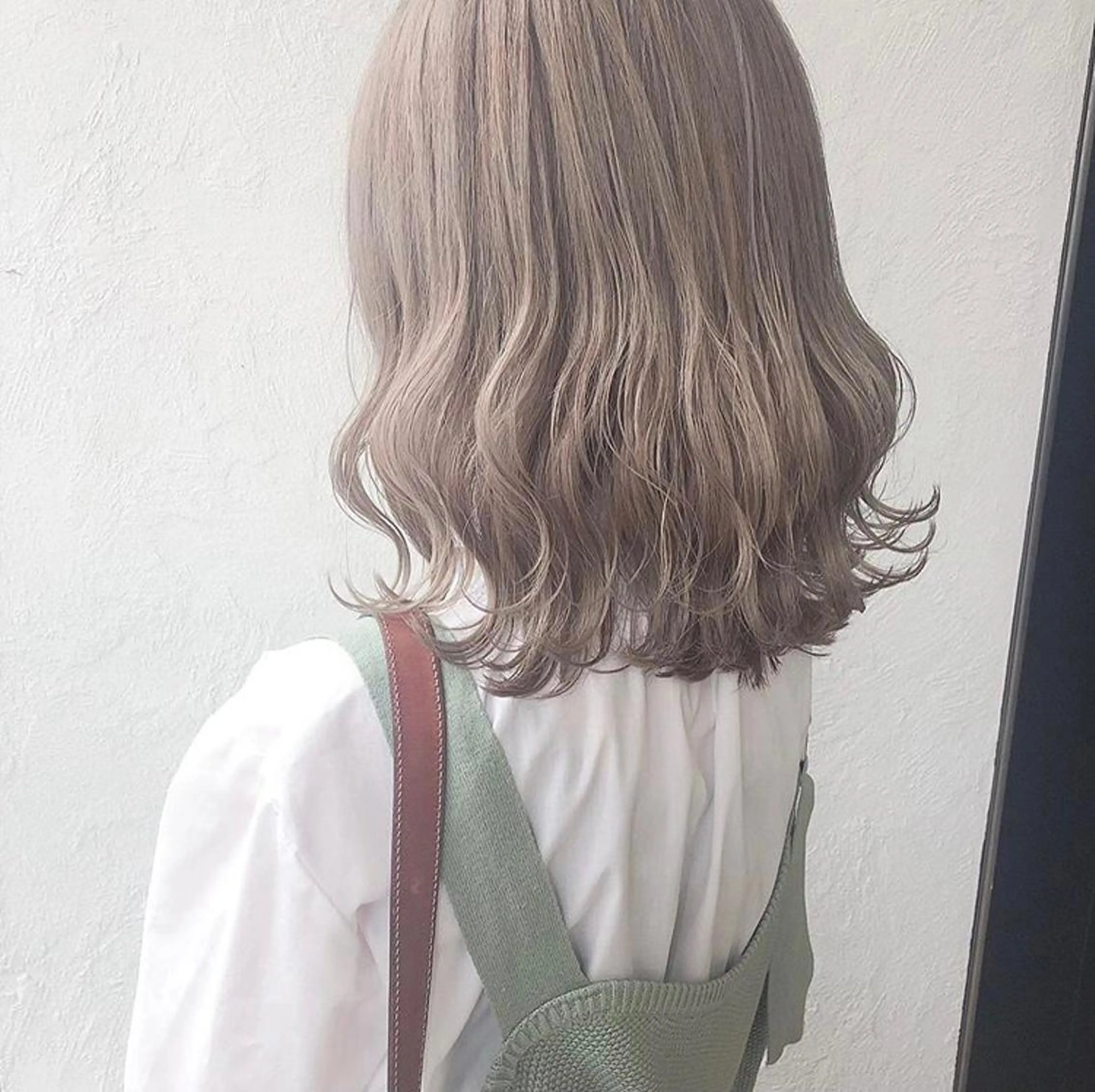 ミディアム カラー 髪質改善/ ツヤ髪カラー/高井のヘアスタイル