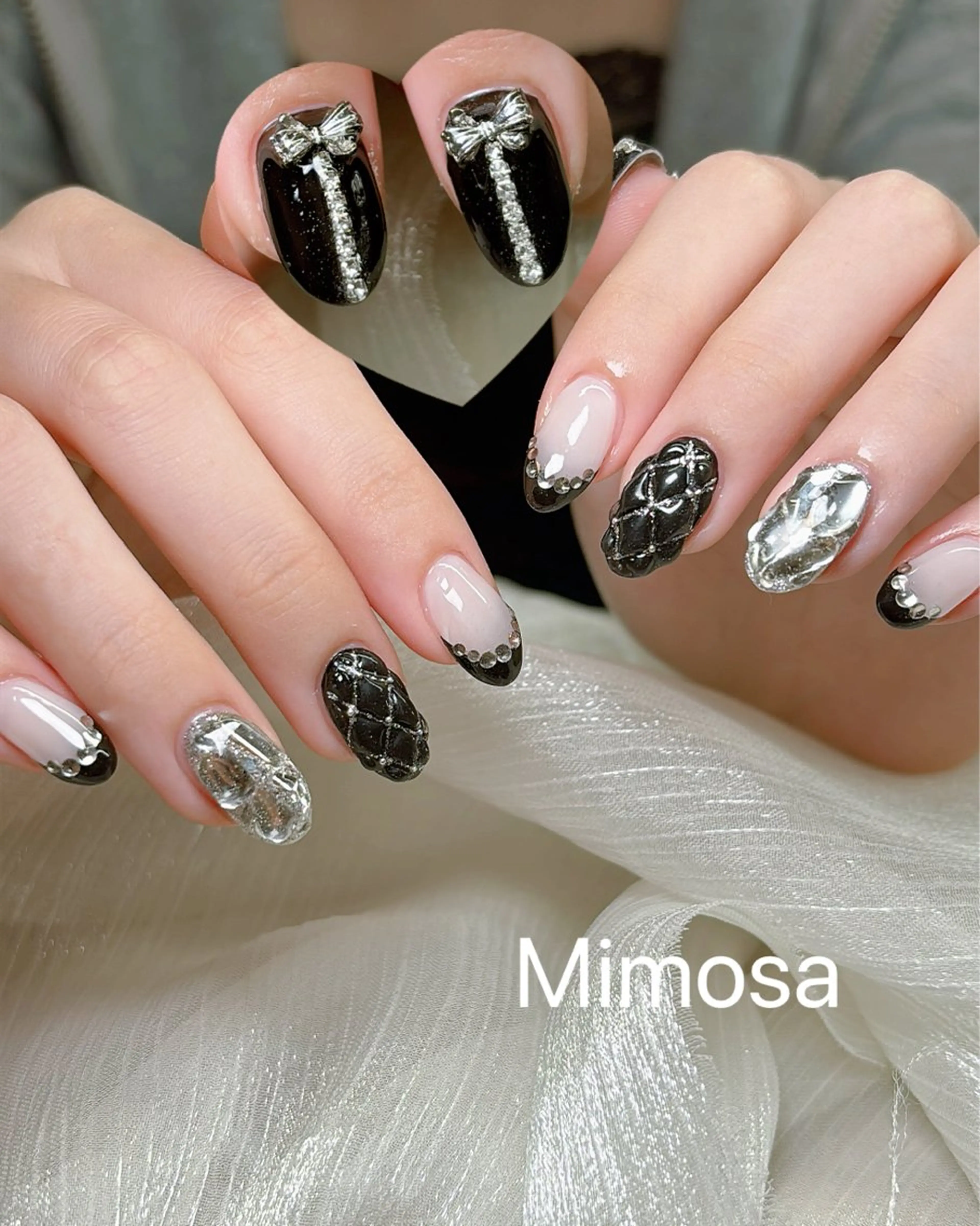 ネイル ハンドネイル 🫧Mimosa 吉祥寺のネイルデザイン