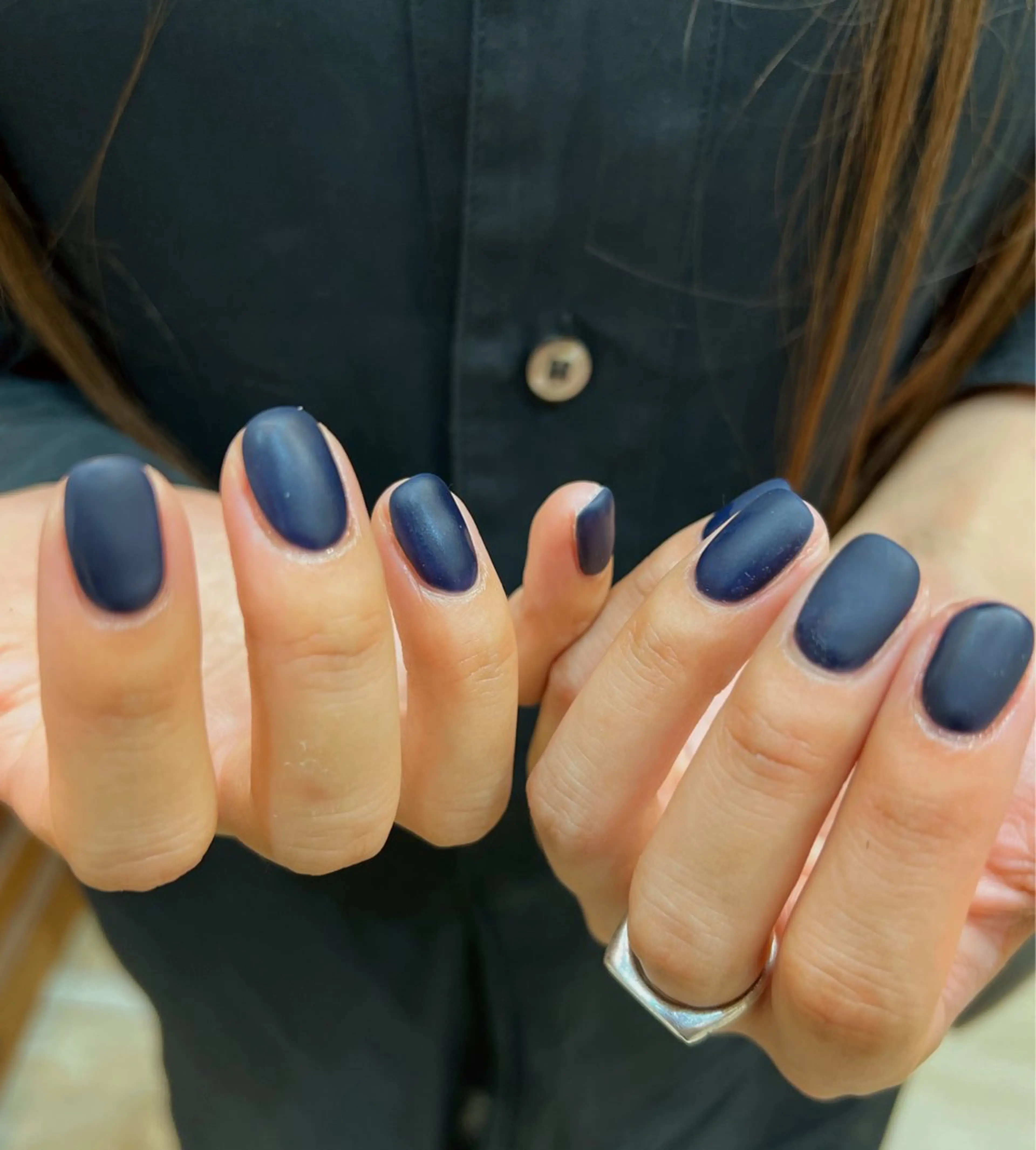 メンズ ネイル マットネイル ハンドネイル ヘアメイクネイリスト 💄💅hidemiのヘアスタイル