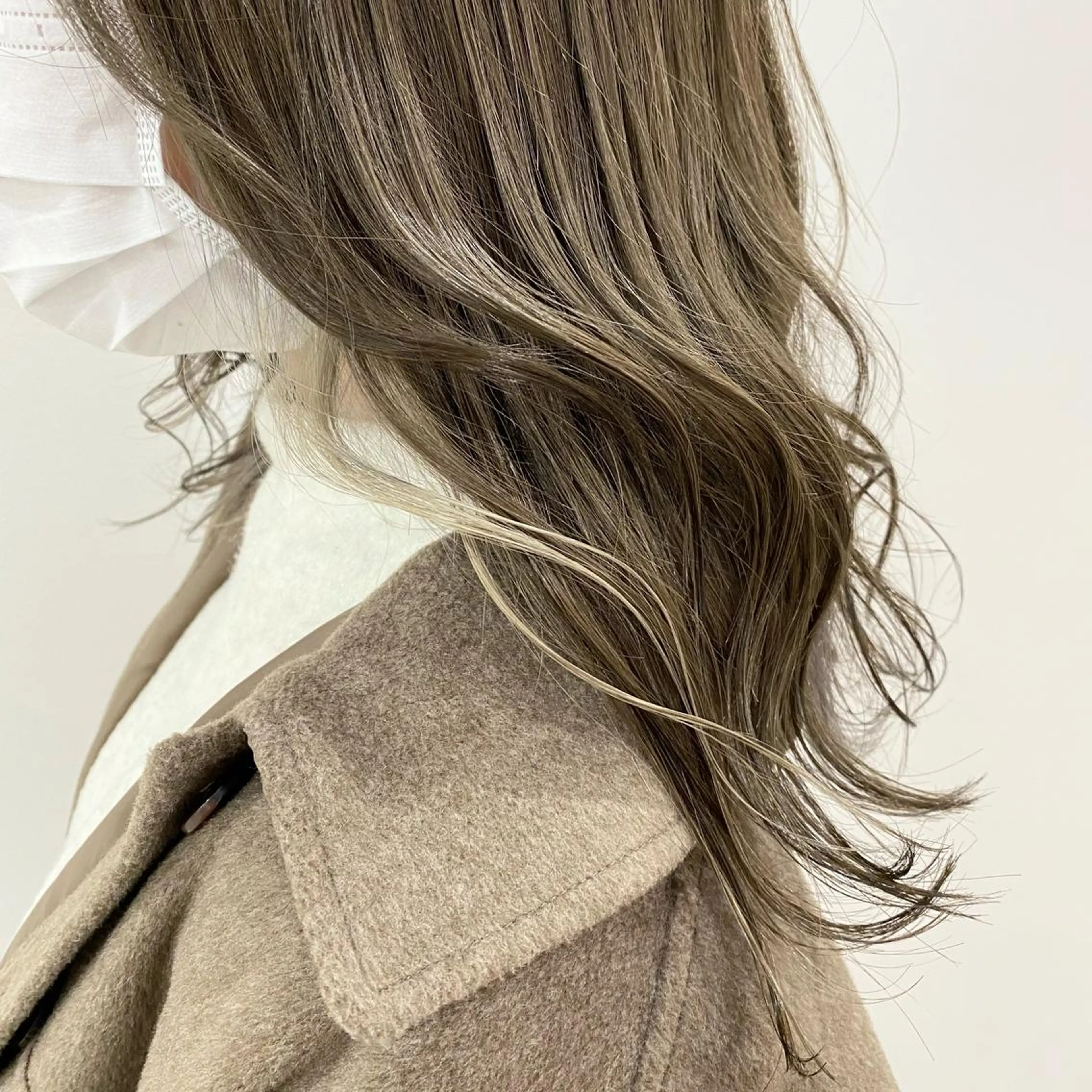 ロング カラー マンツーマン女性 美容師 奏のヘアスタイル