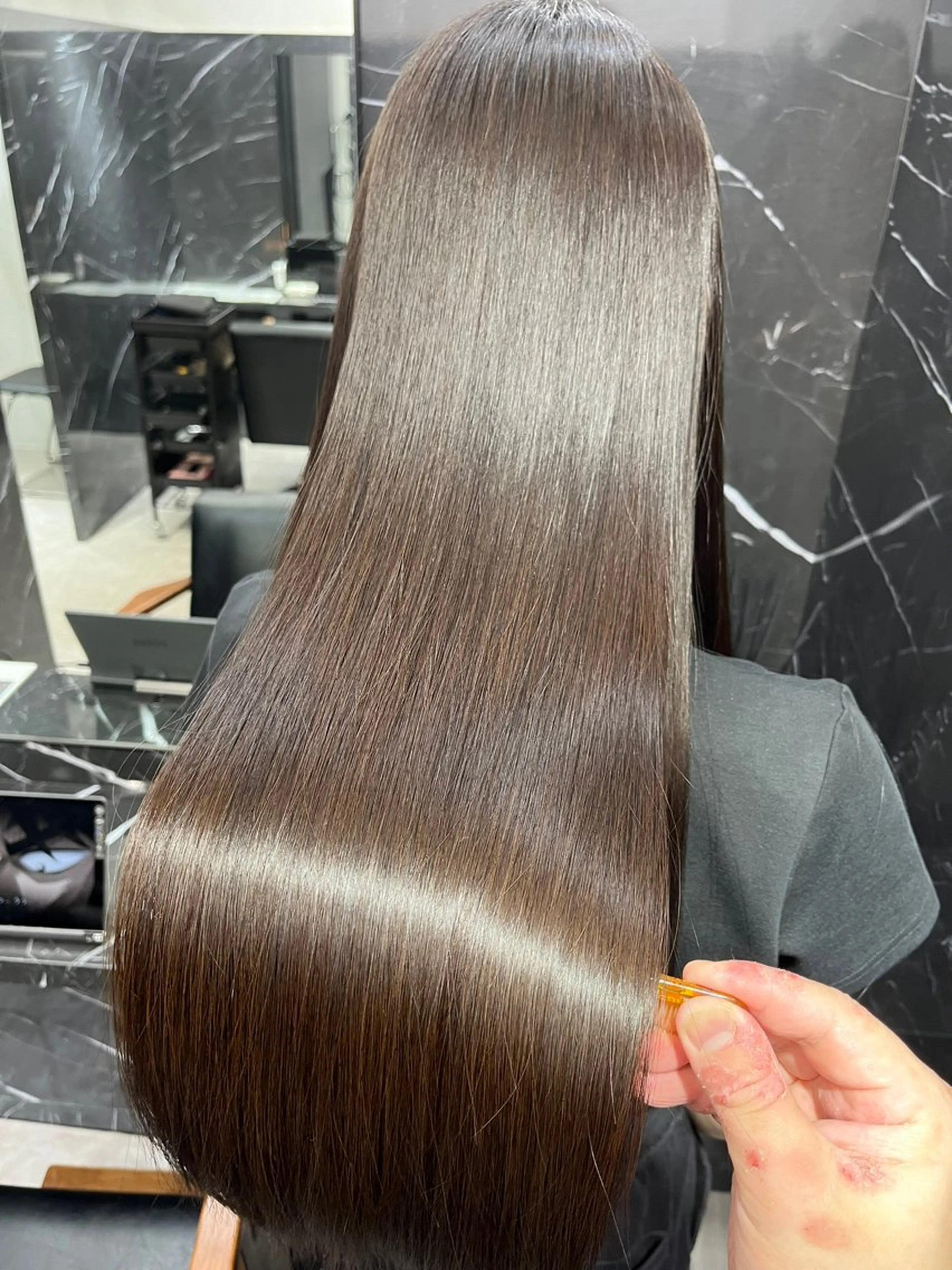 ロング カラー くせ毛 神戸本格派髪質改善 /MITSUKIのヘアスタイル