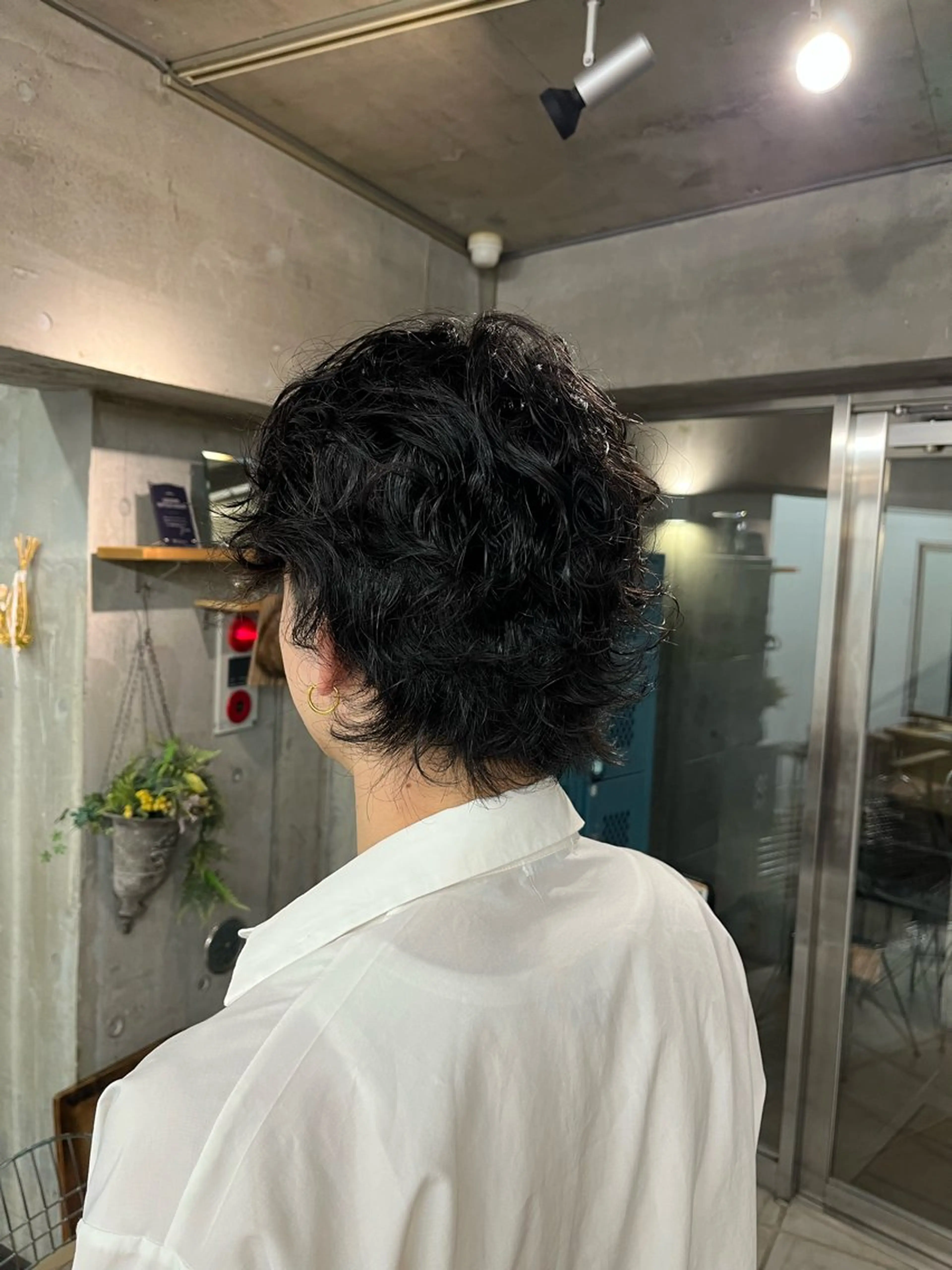 パーマ メンズ 関谷 航太のヘアスタイル