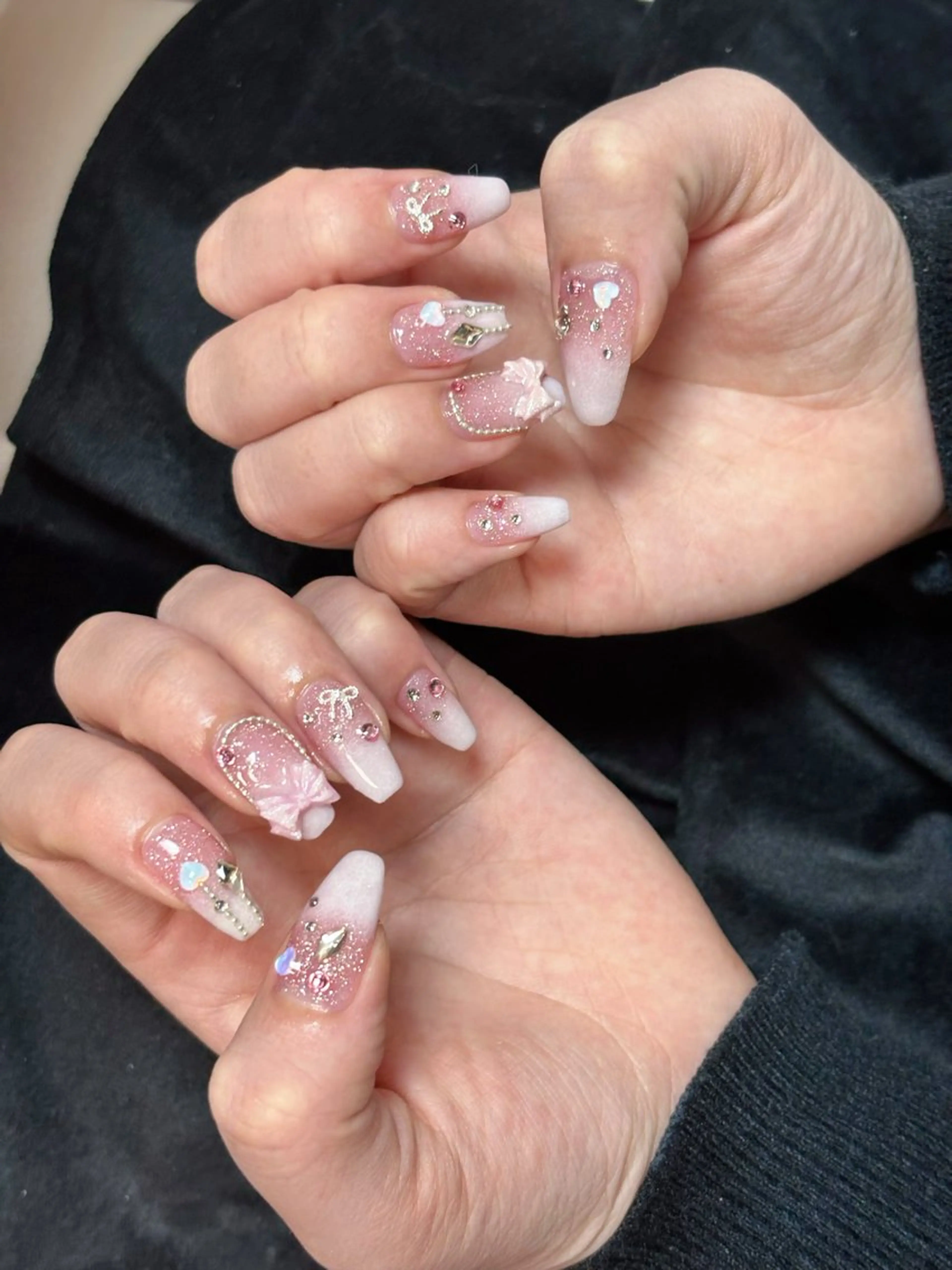 【オフあり】♡期間限定♡パーツも🆗持ち込みデザインの写真