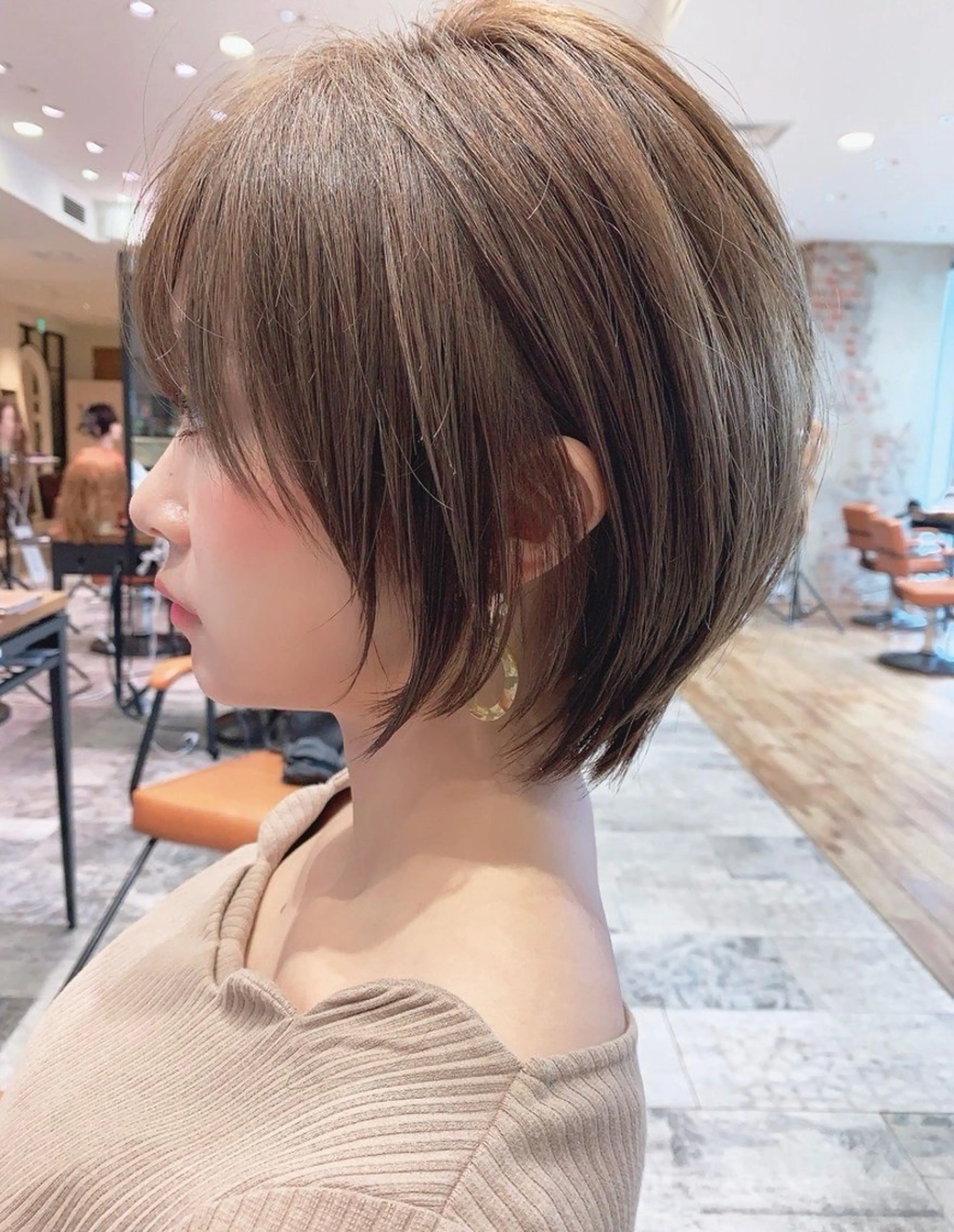 ショート 新宿/レイヤー/ amu🫧のヘアスタイル