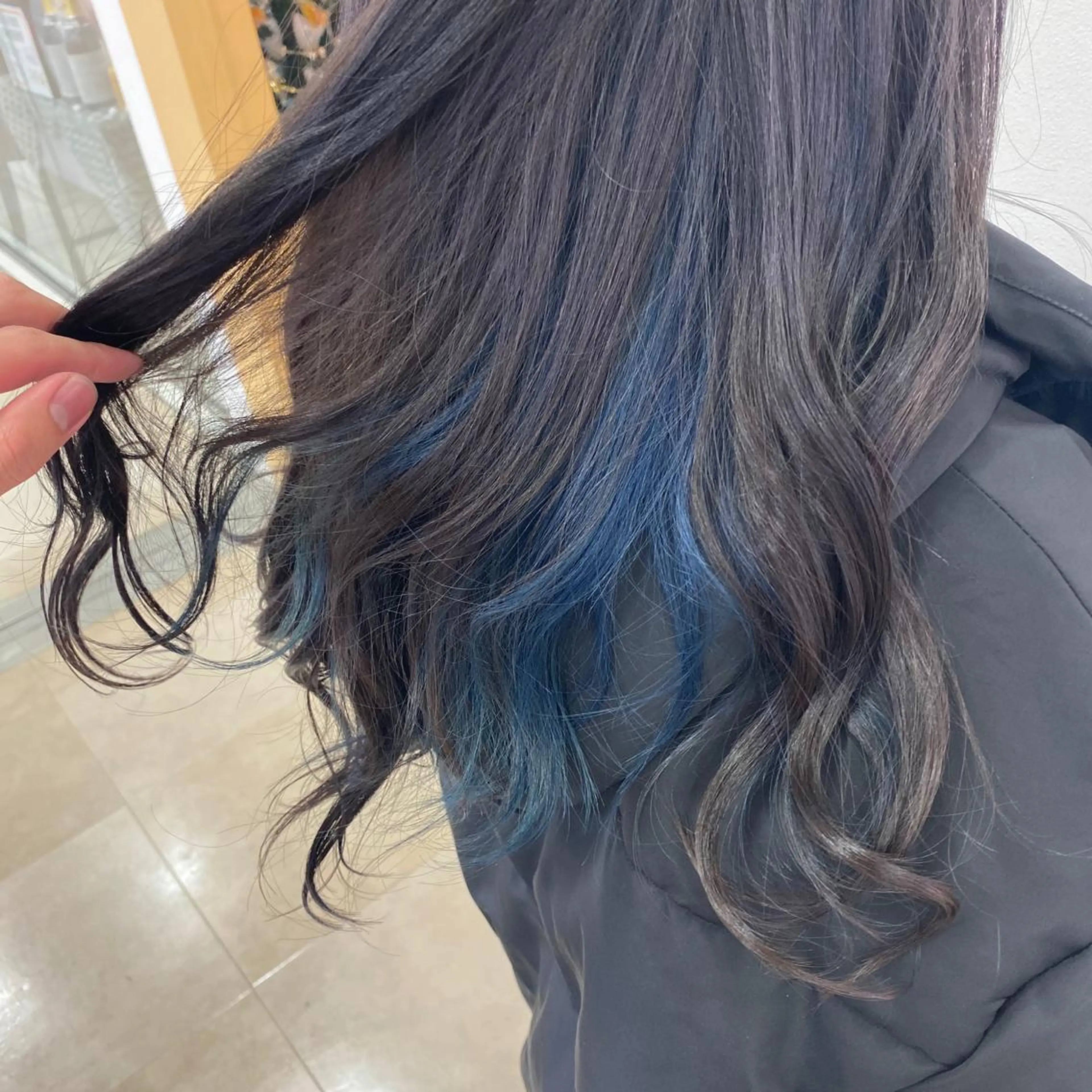 ロング カラー 地毛風縮毛矯正 /ニュアンス/はるたのヘアスタイル