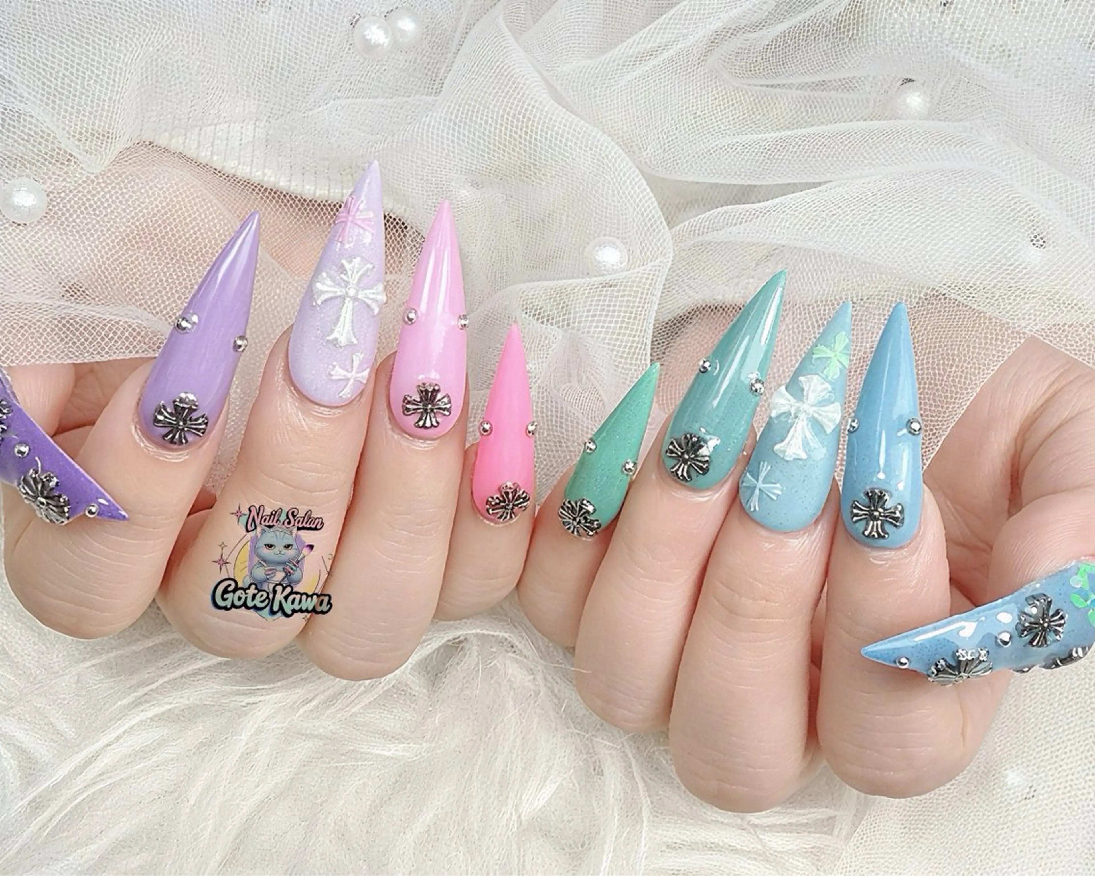 ネイル ワンカラーネイル 春ネイル ハンドネイル ハンドケア Gote Kawa nail salonのネイルデザイン