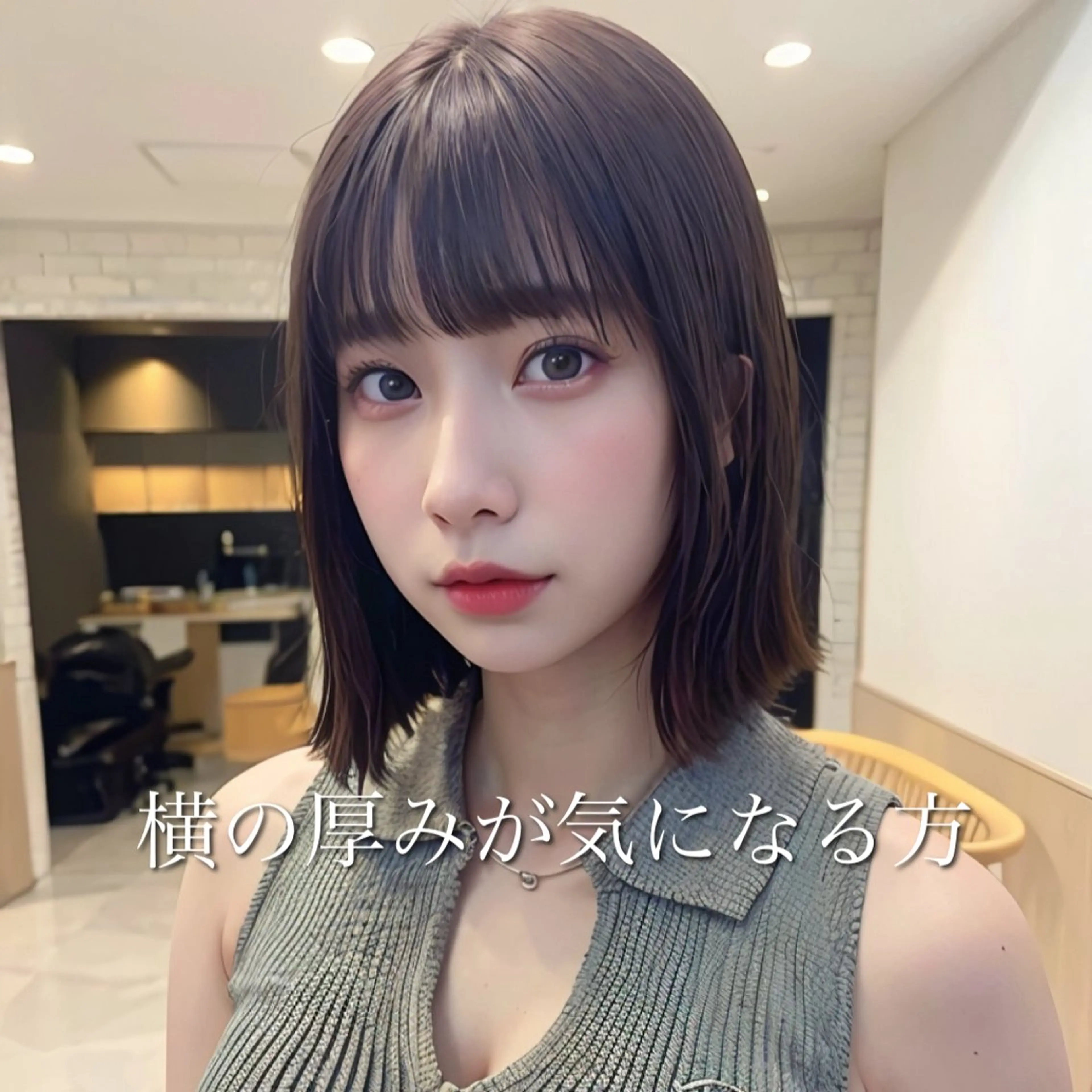 ショート ボブ 似合わせカット sand omotesando所属・レイヤーカット ショートカットパーマのヘアスタイル