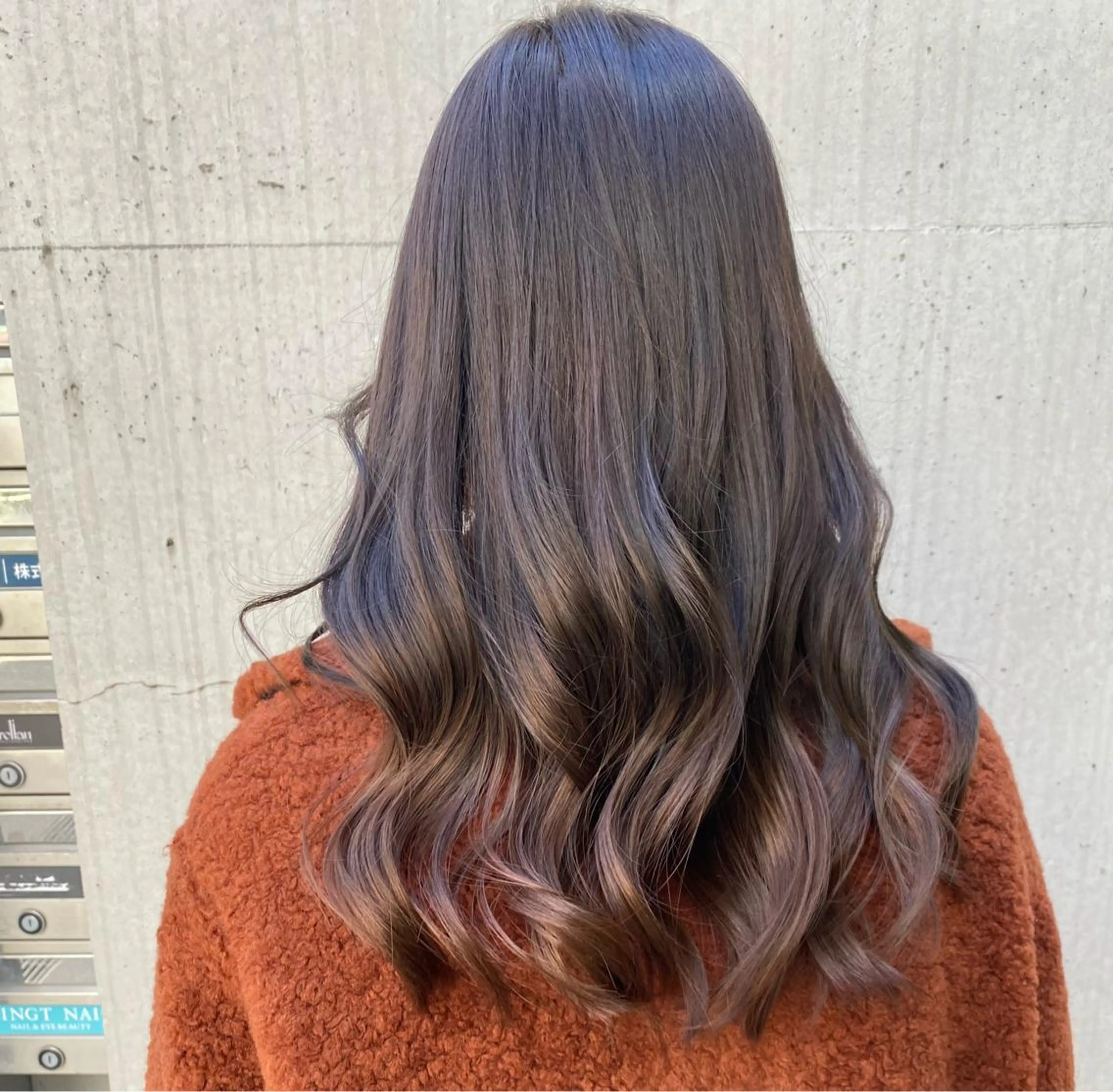 ロング 大橋 美咲のヘアスタイル