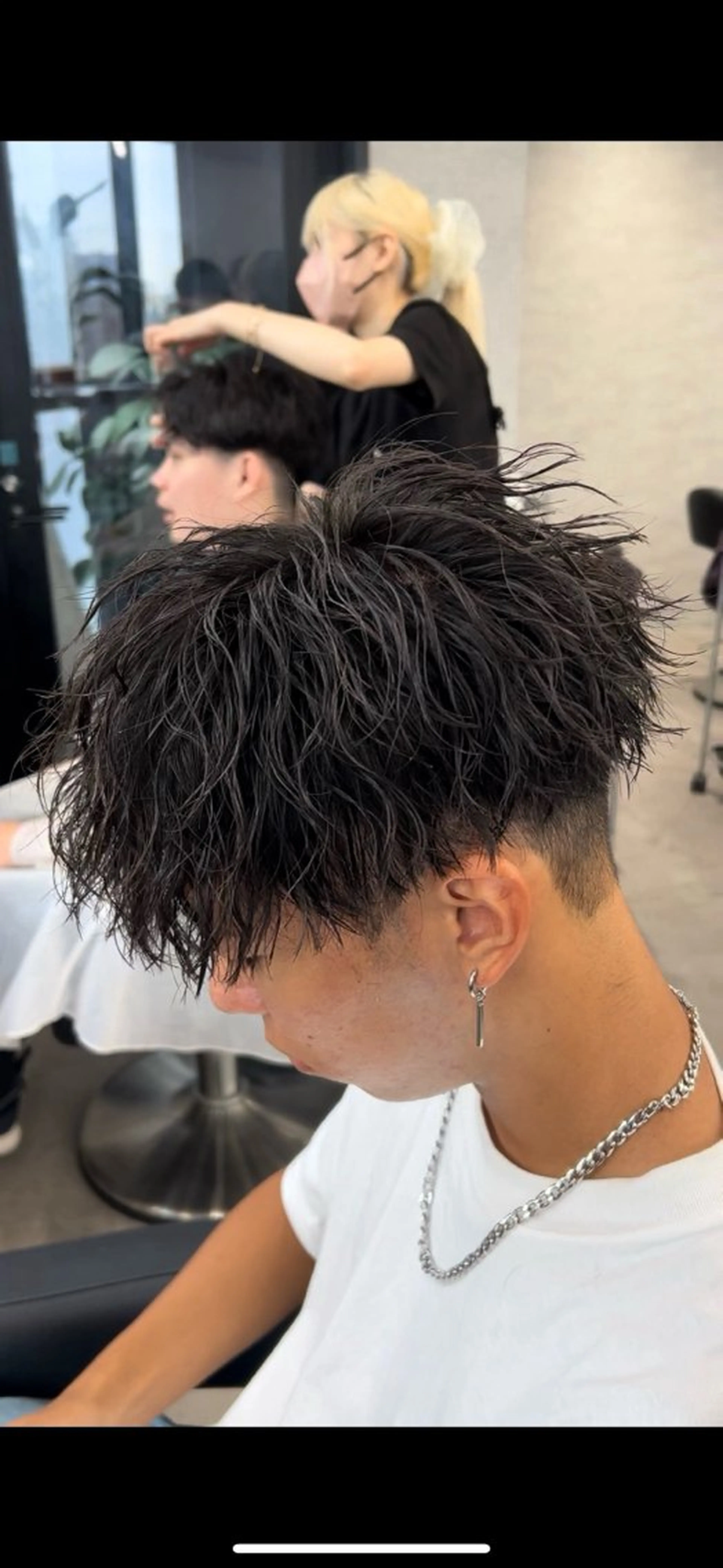 パーマ メンズ カット パーマ メンズパーマ全般/ 似合わせ/ジョウのヘアスタイル