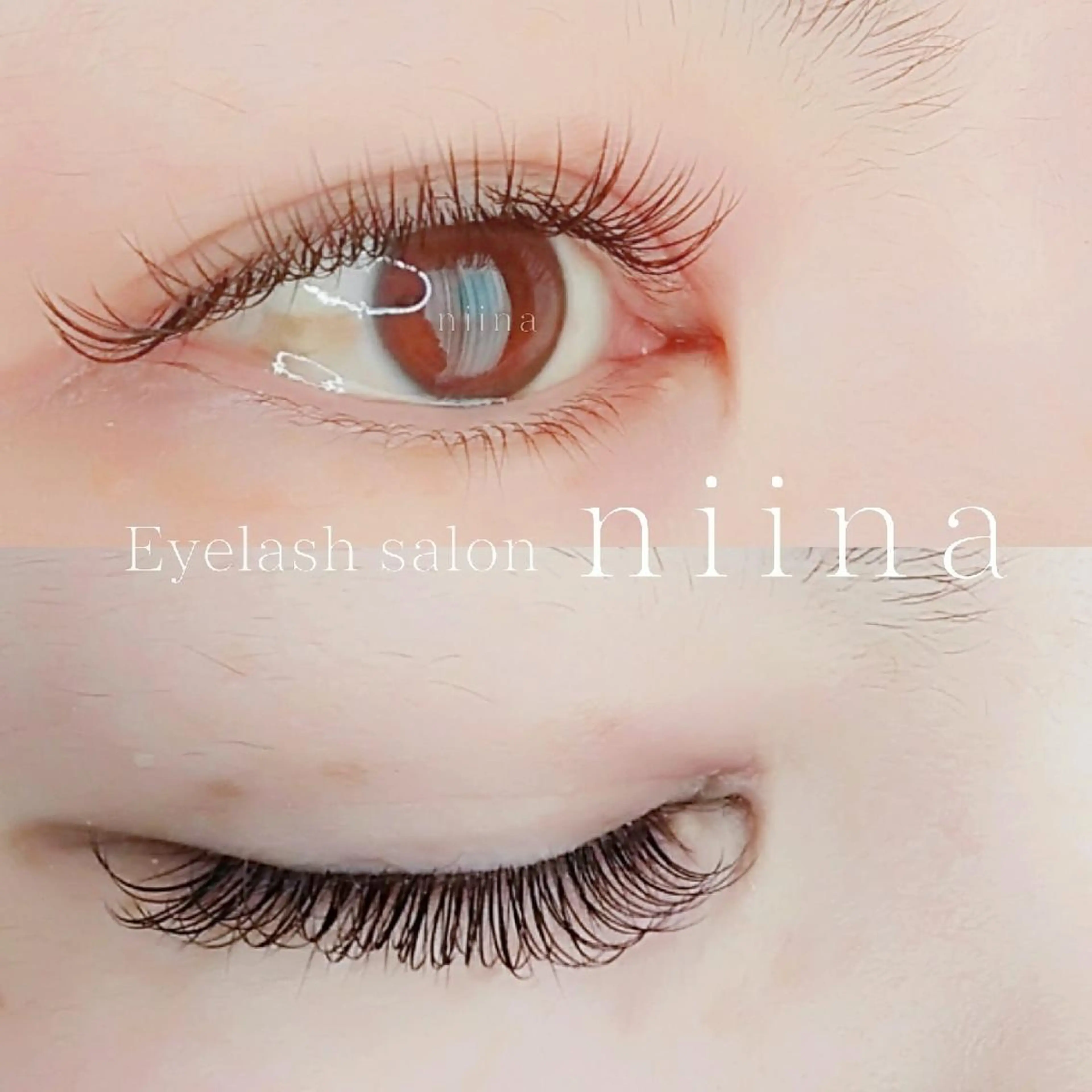 マツエク・マツパ カラーマツエク niina所属・n i i n a  -eye&nail-のマツエク・マツパデザイン