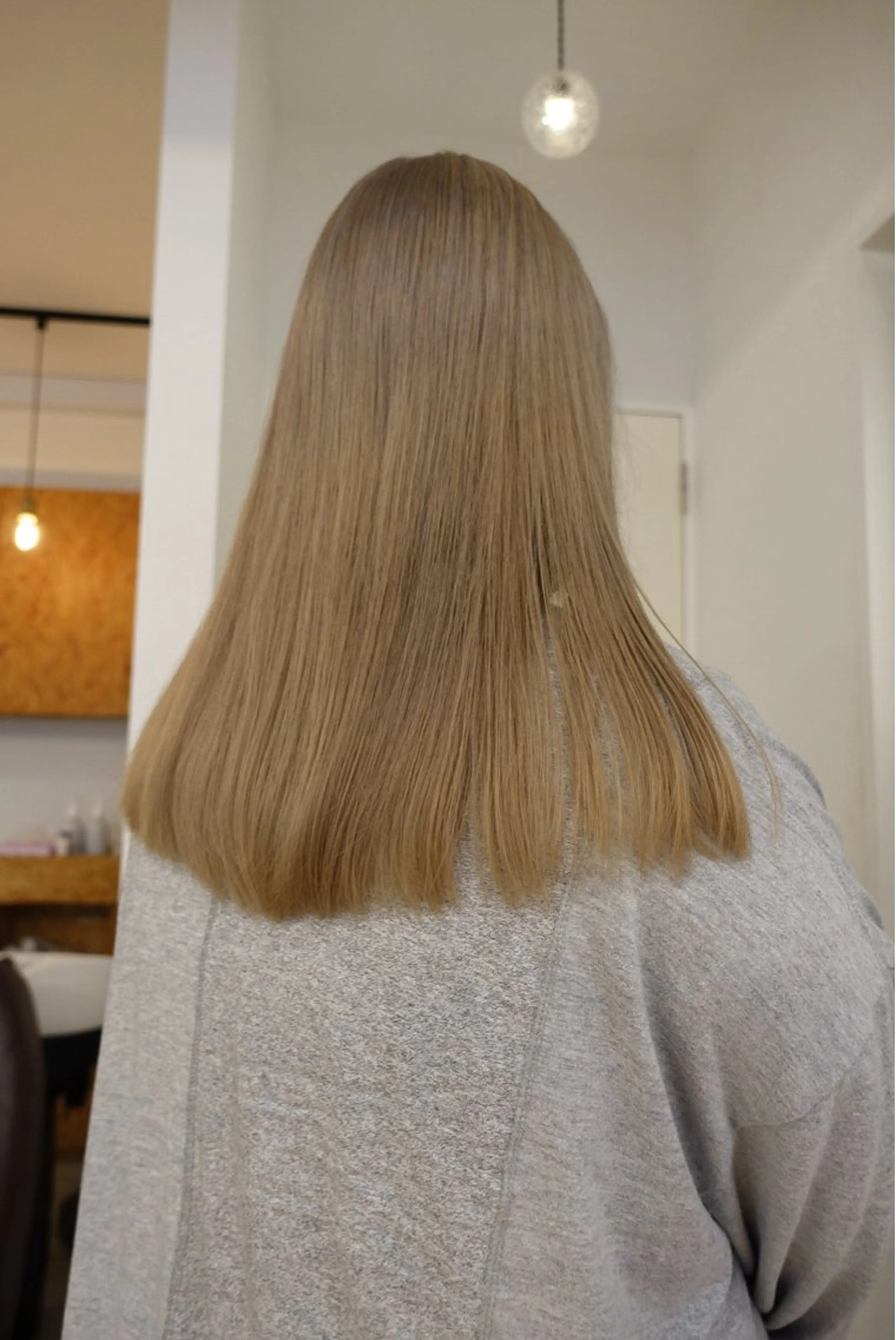 カラー ヘアカラー トリートメント YUUKI/ウルフ .ボブパーマのヘアスタイル