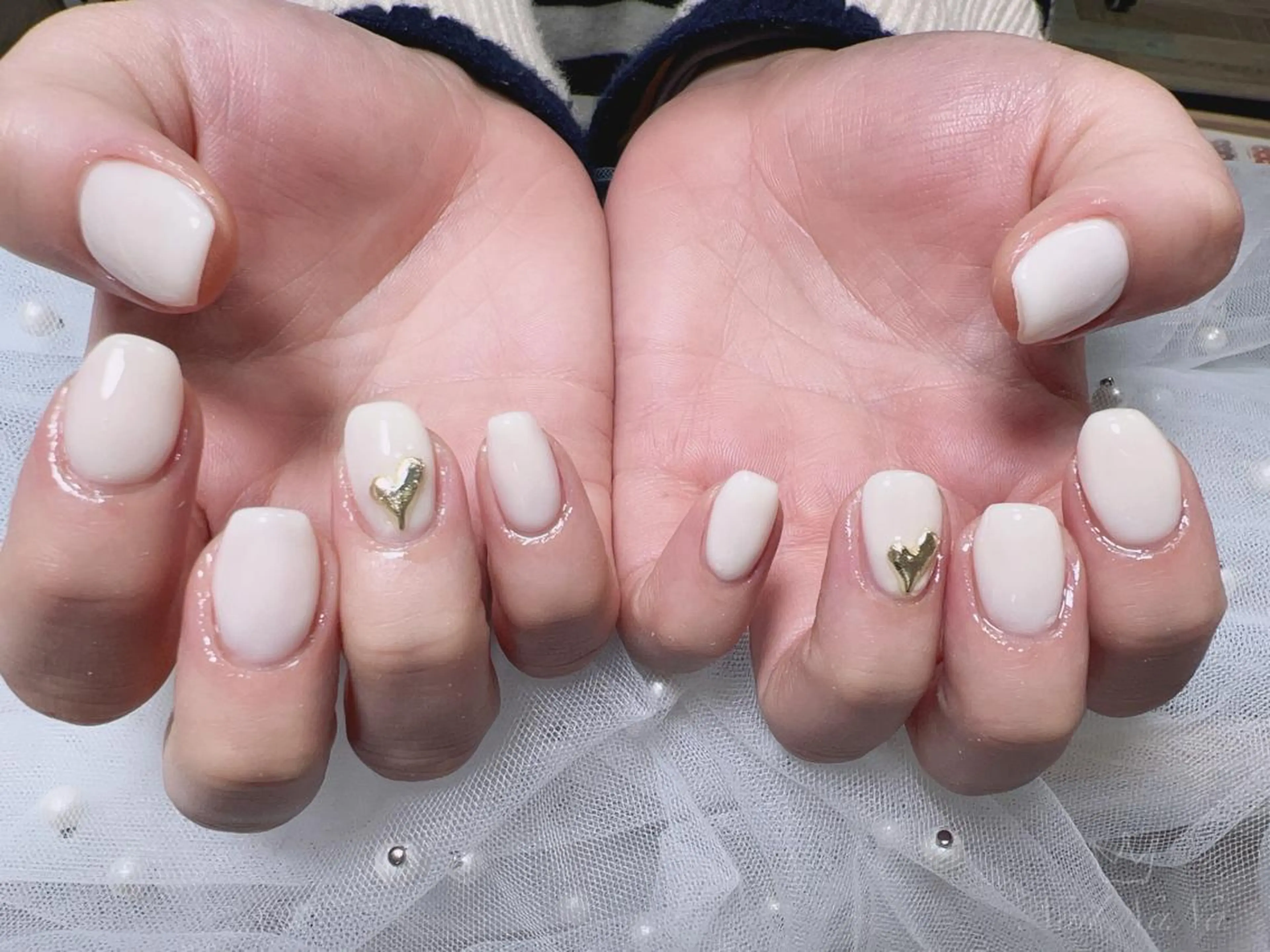 ショート カラー ネイル ワンカラーネイル ハンドネイル Nail NaNaのネイルデザイン
