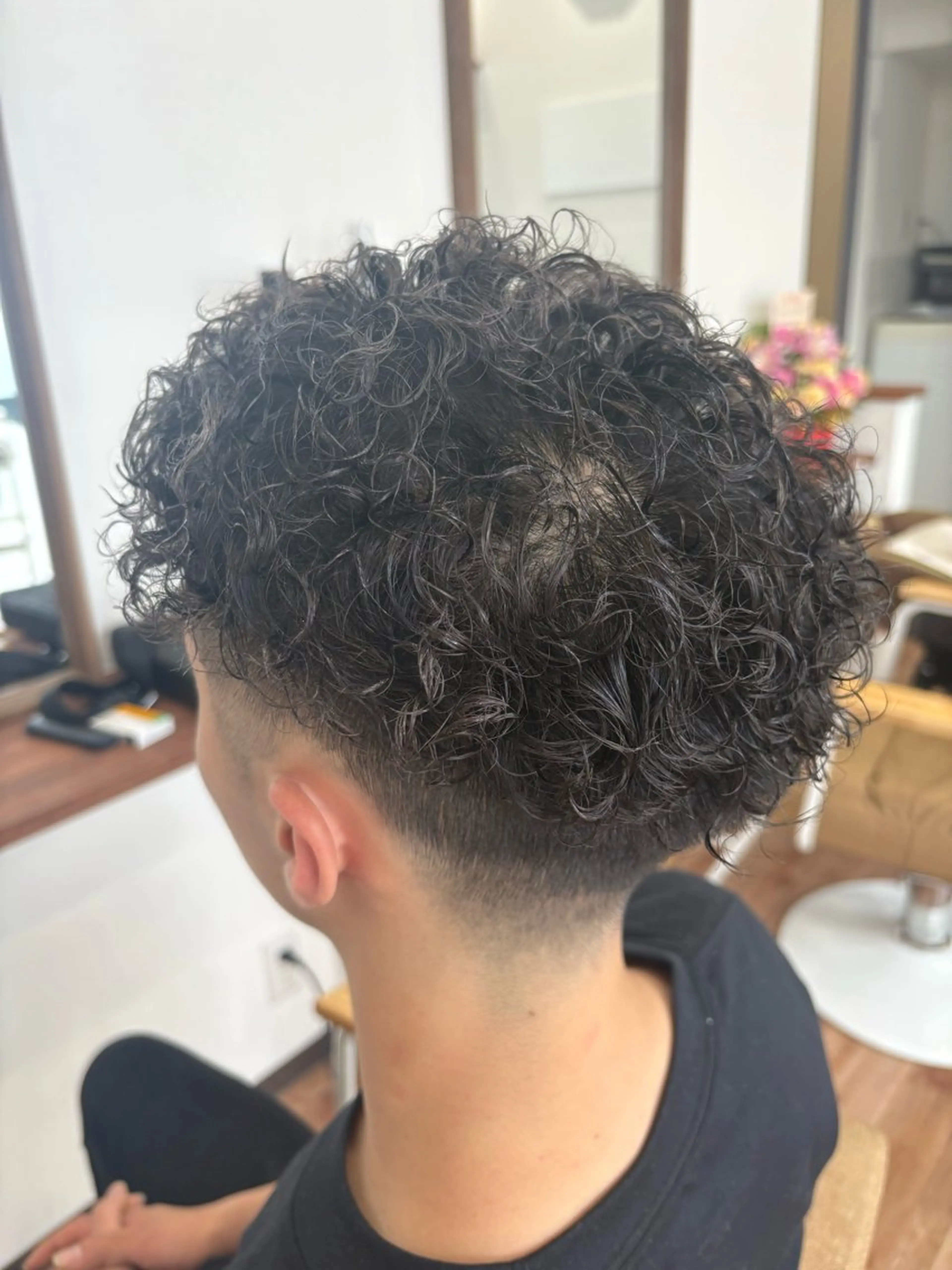 パーマ メンズ カット パーマ hairs 897のヘアスタイル