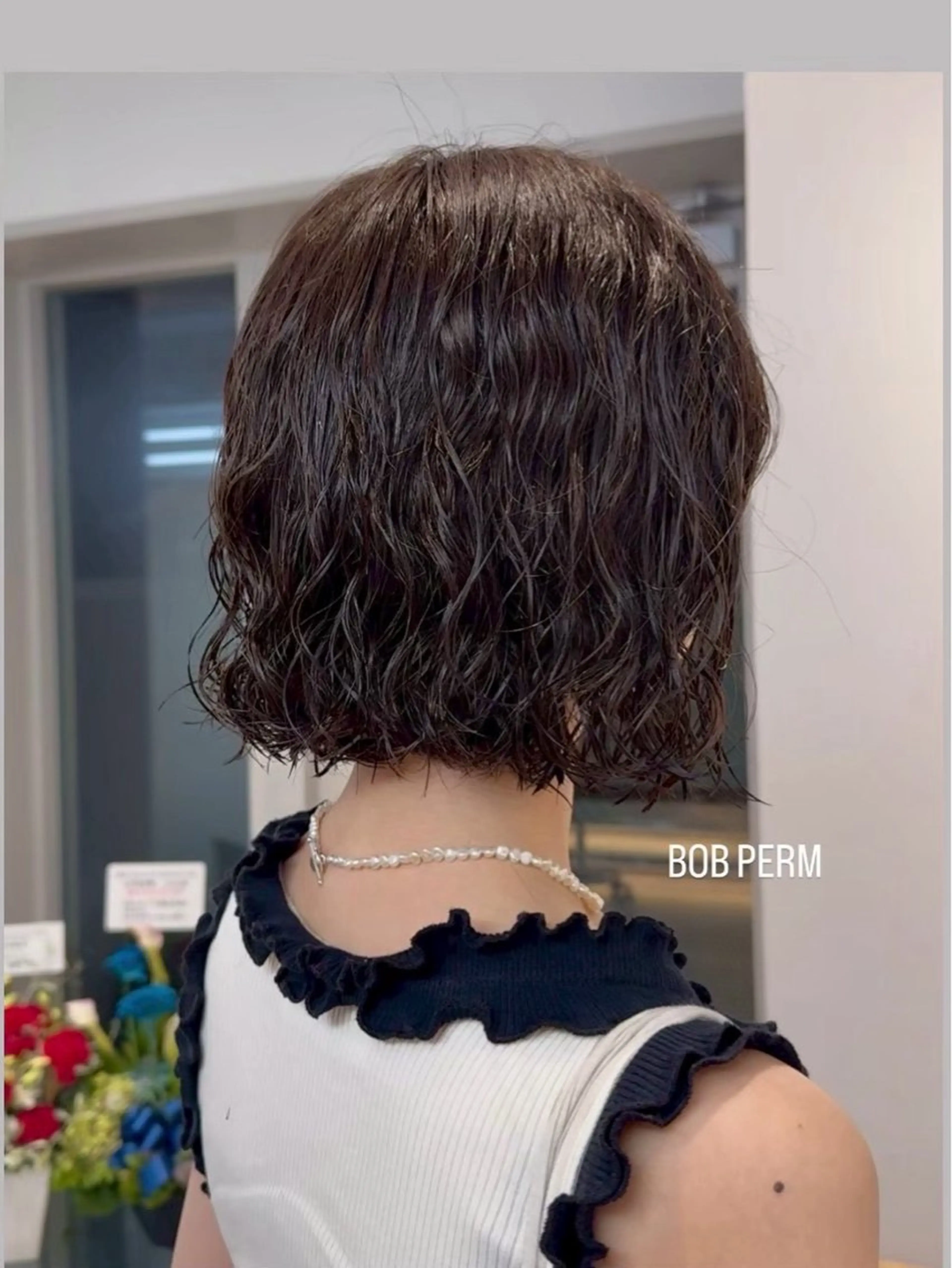 【土曜限定❗️】骨格補正カット➕パーマ➕質感再生トリートメント🉑メンズも大歓迎です！！の写真