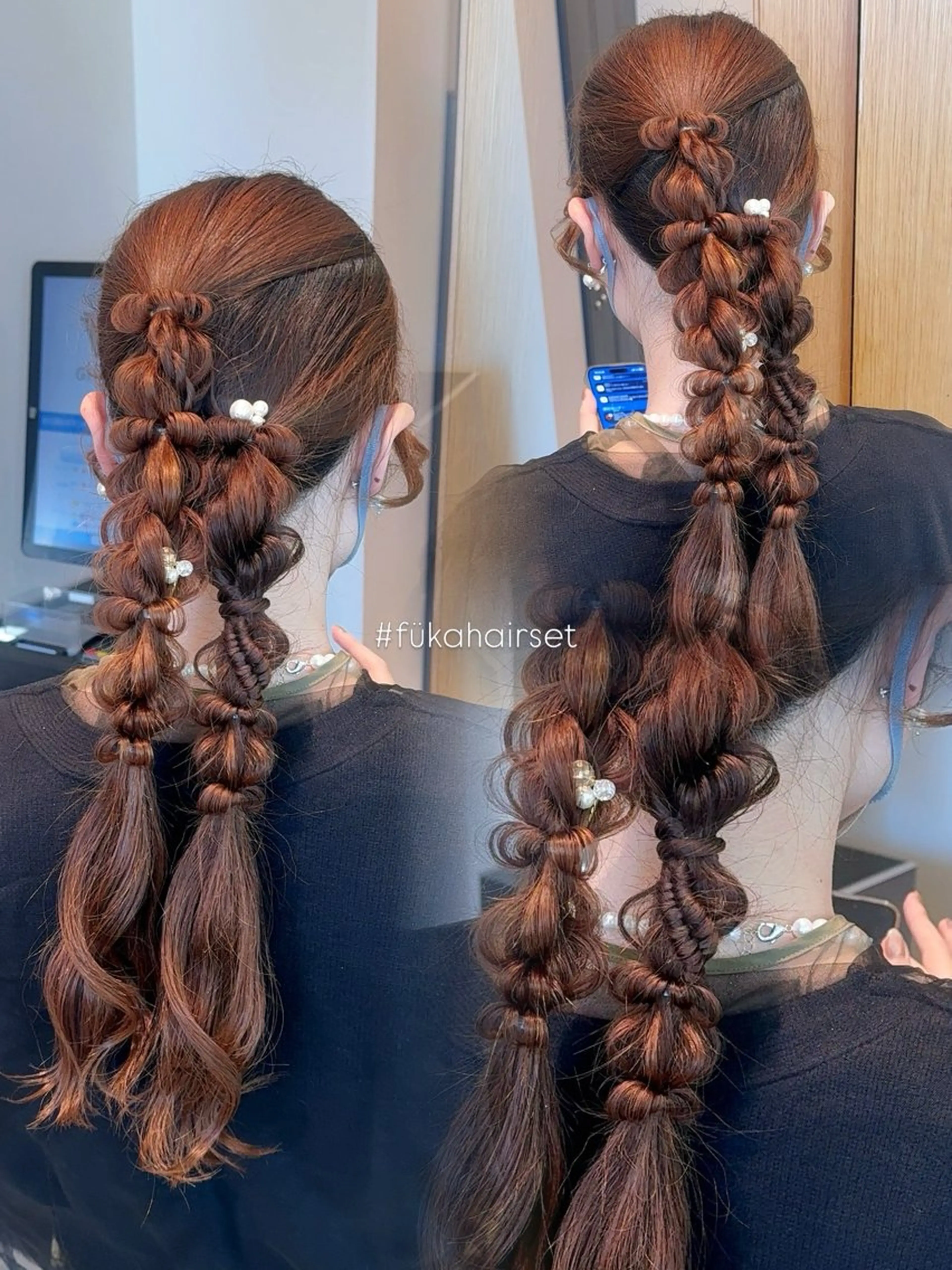 ヘアアレンジ ヘアセット fitするカット♡ 暖色/ふうか◠‿◠のヘアスタイル