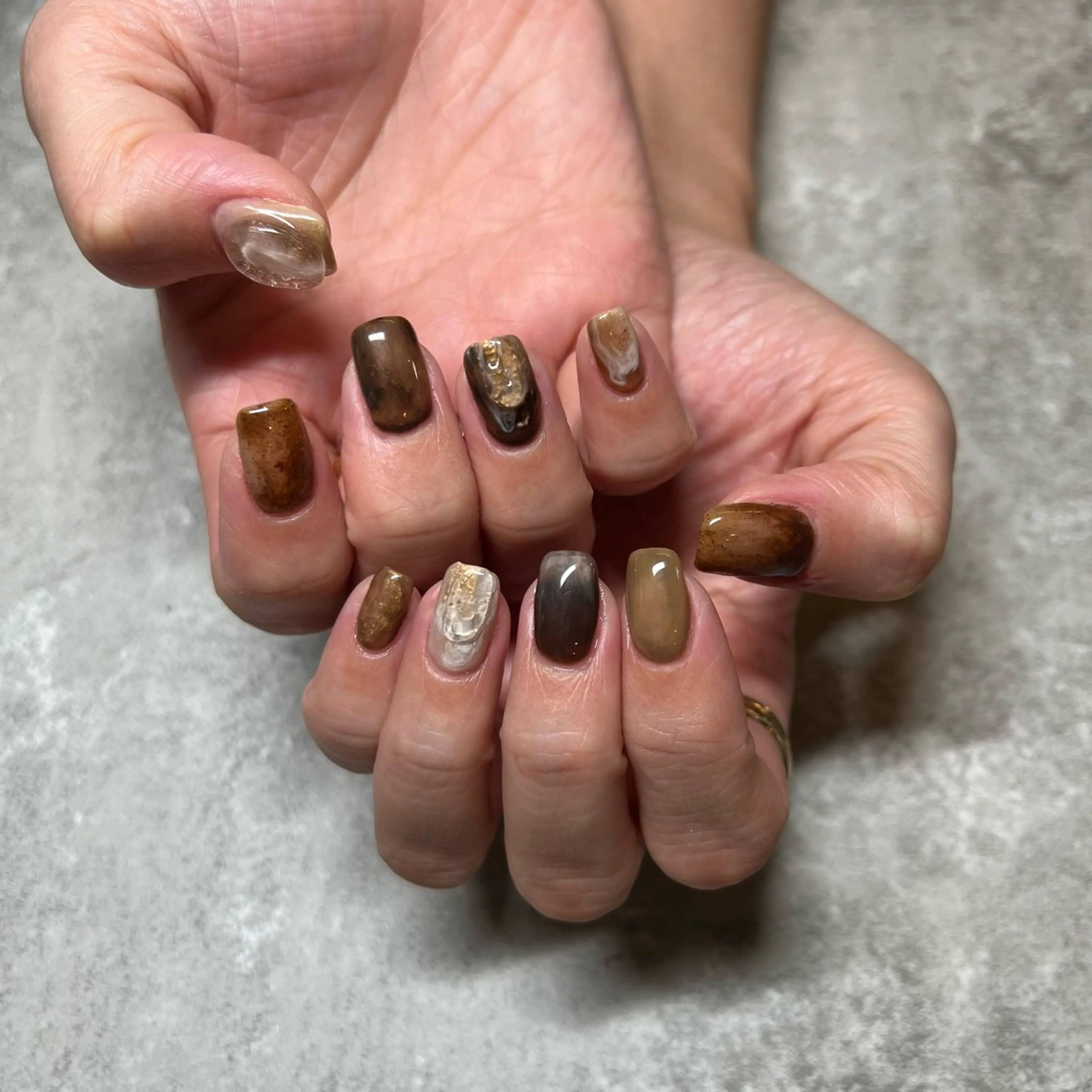 ネイル ハンドネイル 谷川 薫のネイルデザイン