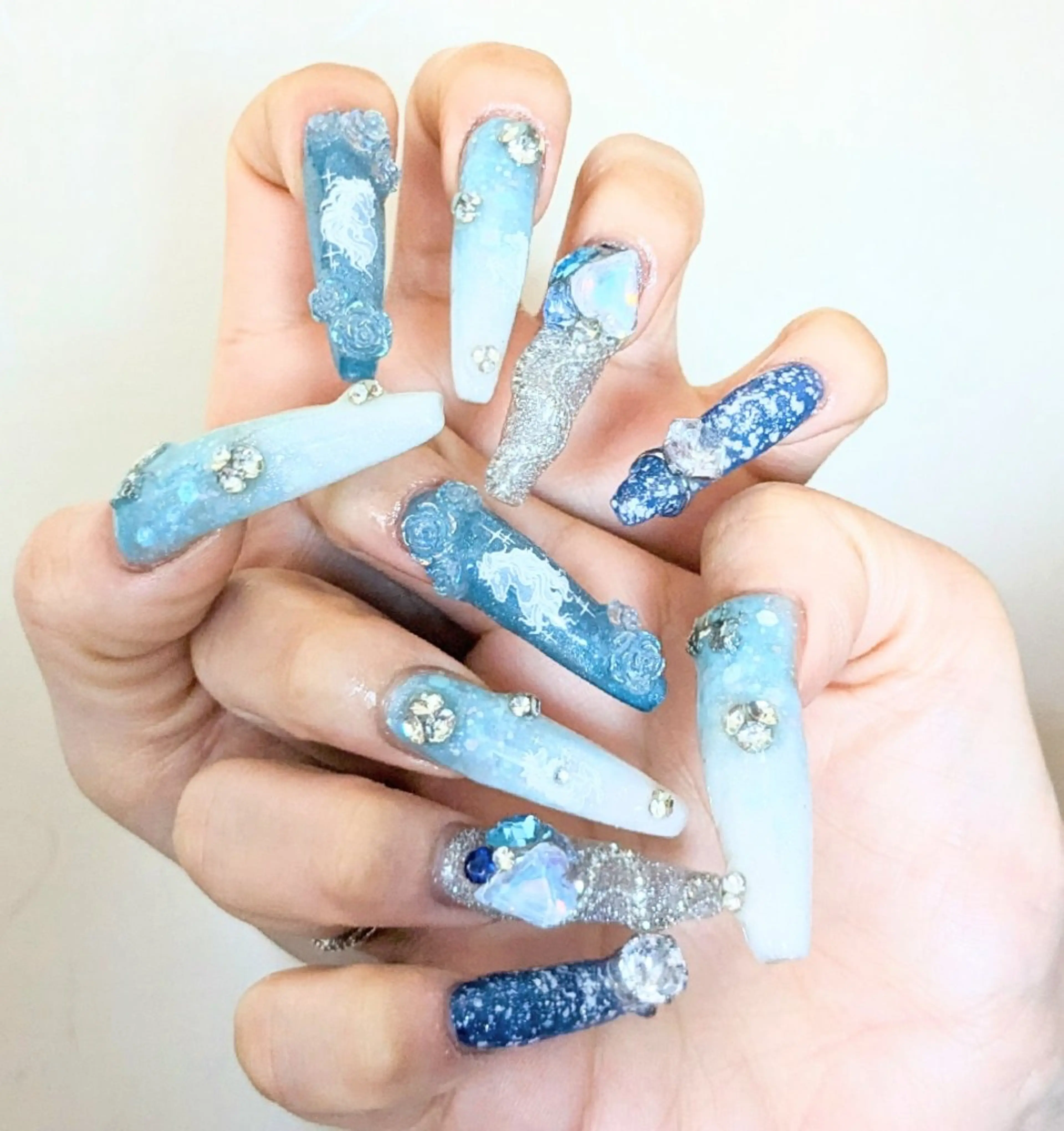 ネイル ハンドネイル Lily nail 船橋 yuki🍒のネイルデザイン