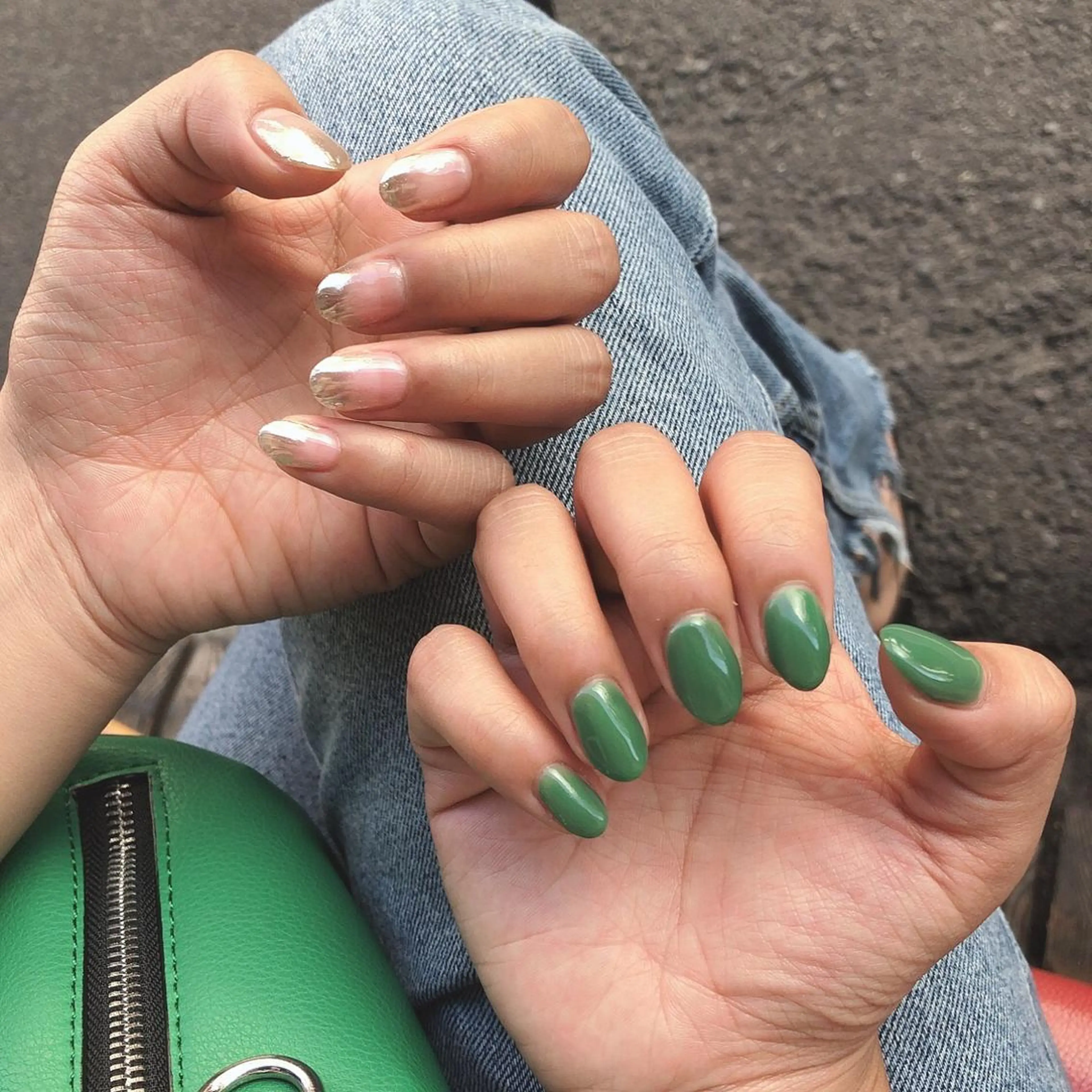 ネイル ハンドネイル 西岡 杏のネイルデザイン