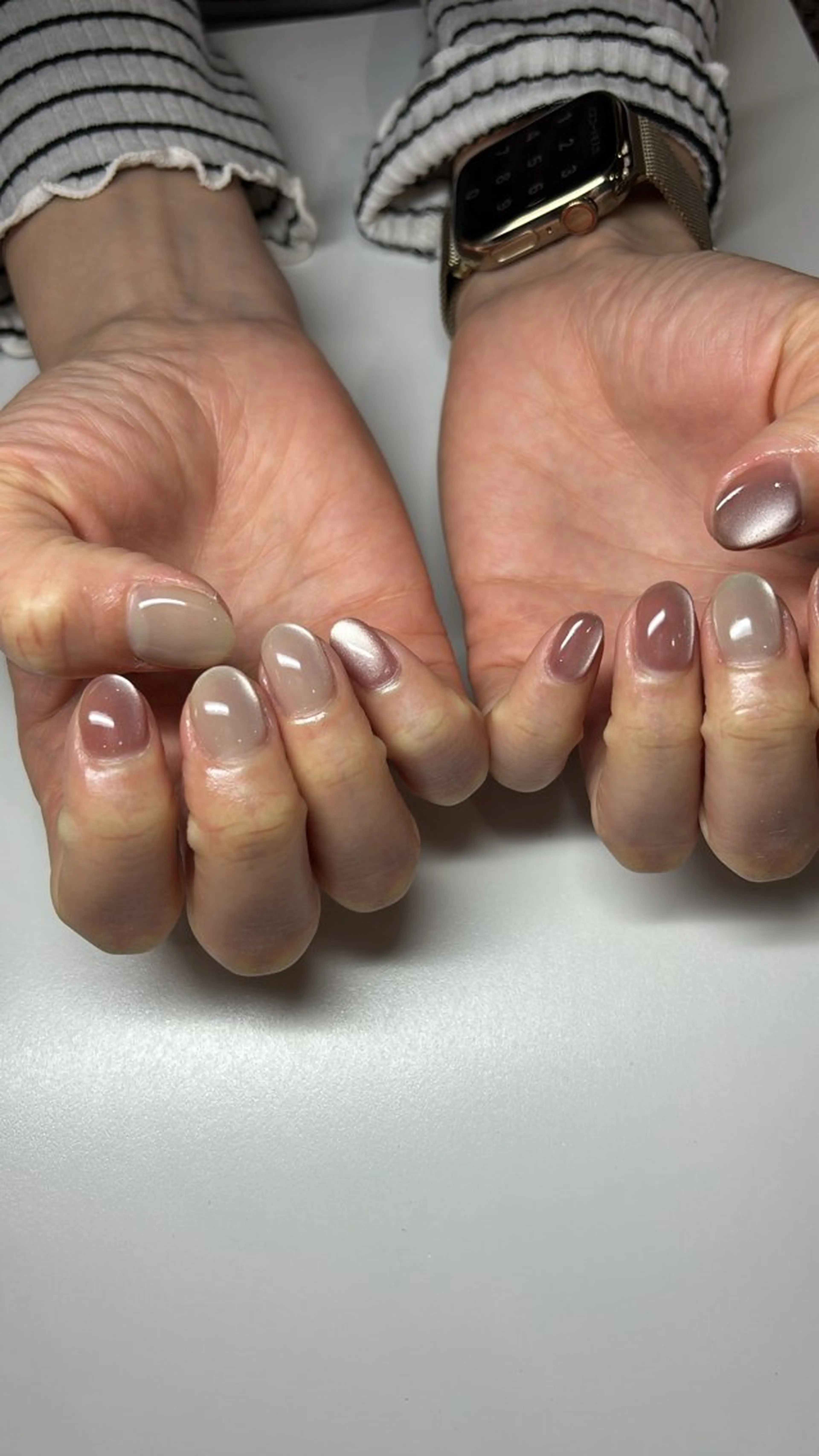 ネイル マグネットネイル マグネットワンカラー ワンカラーネイル 大阪狭山/klarm kanohaのエステ・リラクイメージ