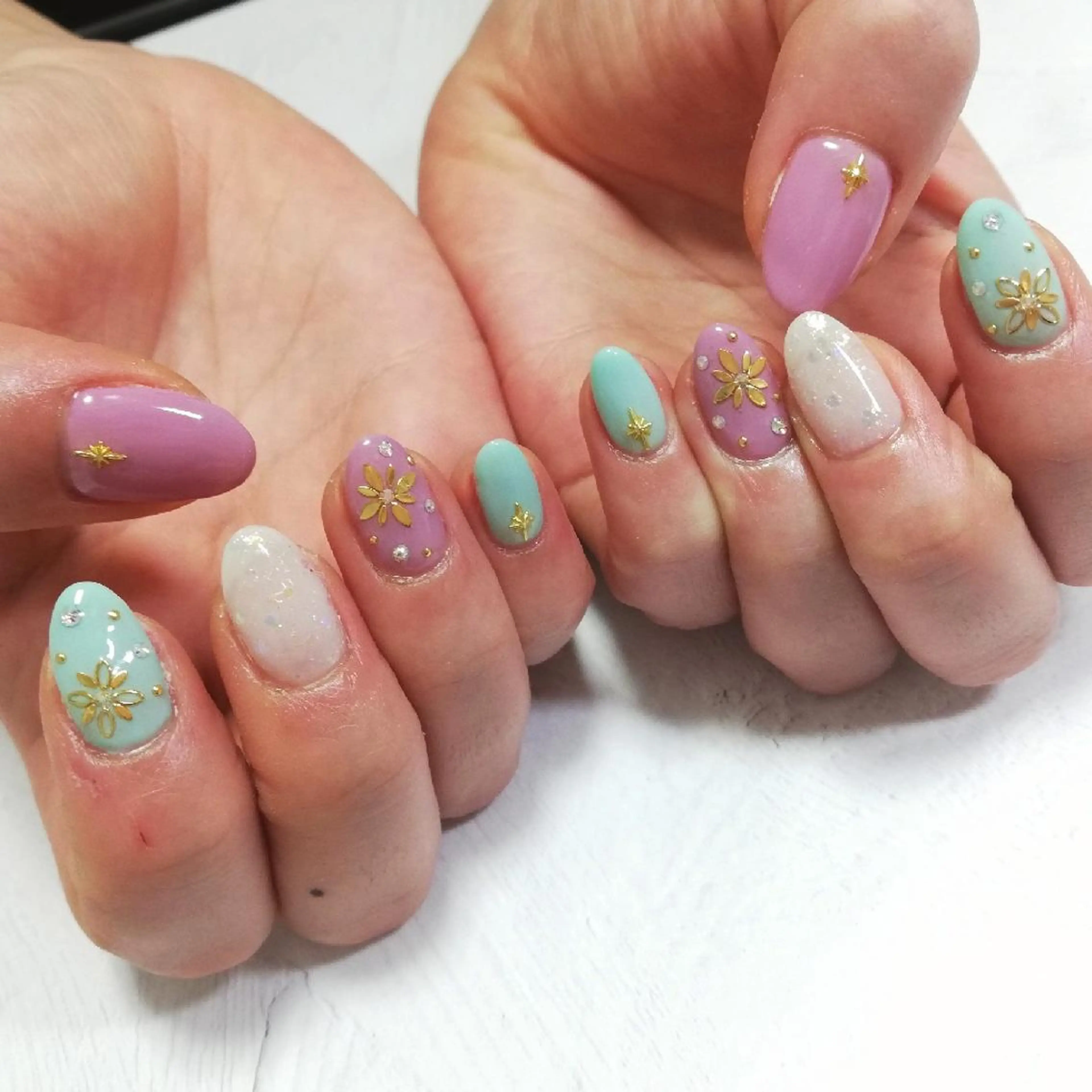 ネイル なが さきのネイルデザイン