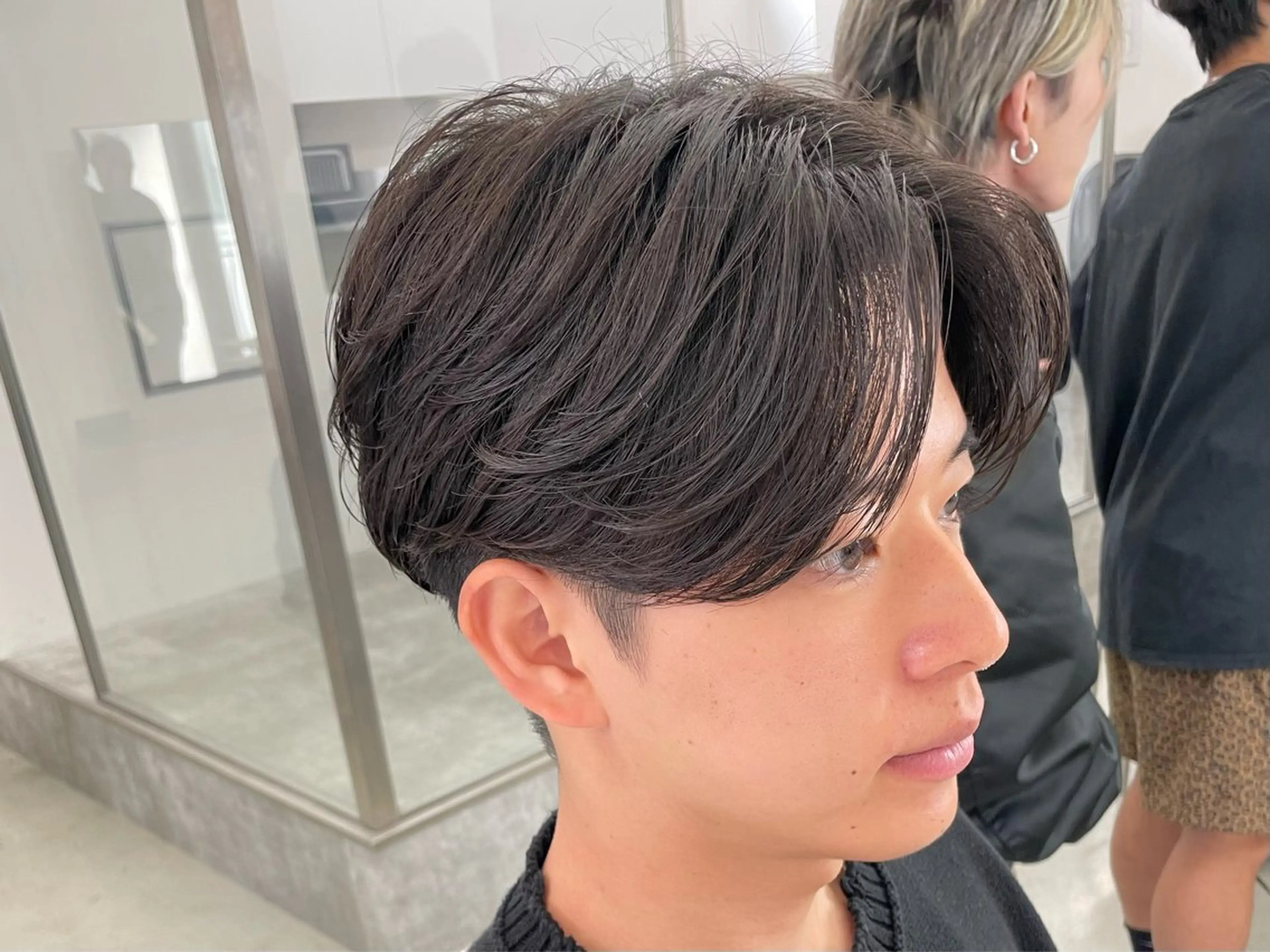 ショート パーマ メンズ カット 縮毛矯正 トリートメント 亀井隆汰/メンズ専門 パーマ特化美容師のヘアスタイル