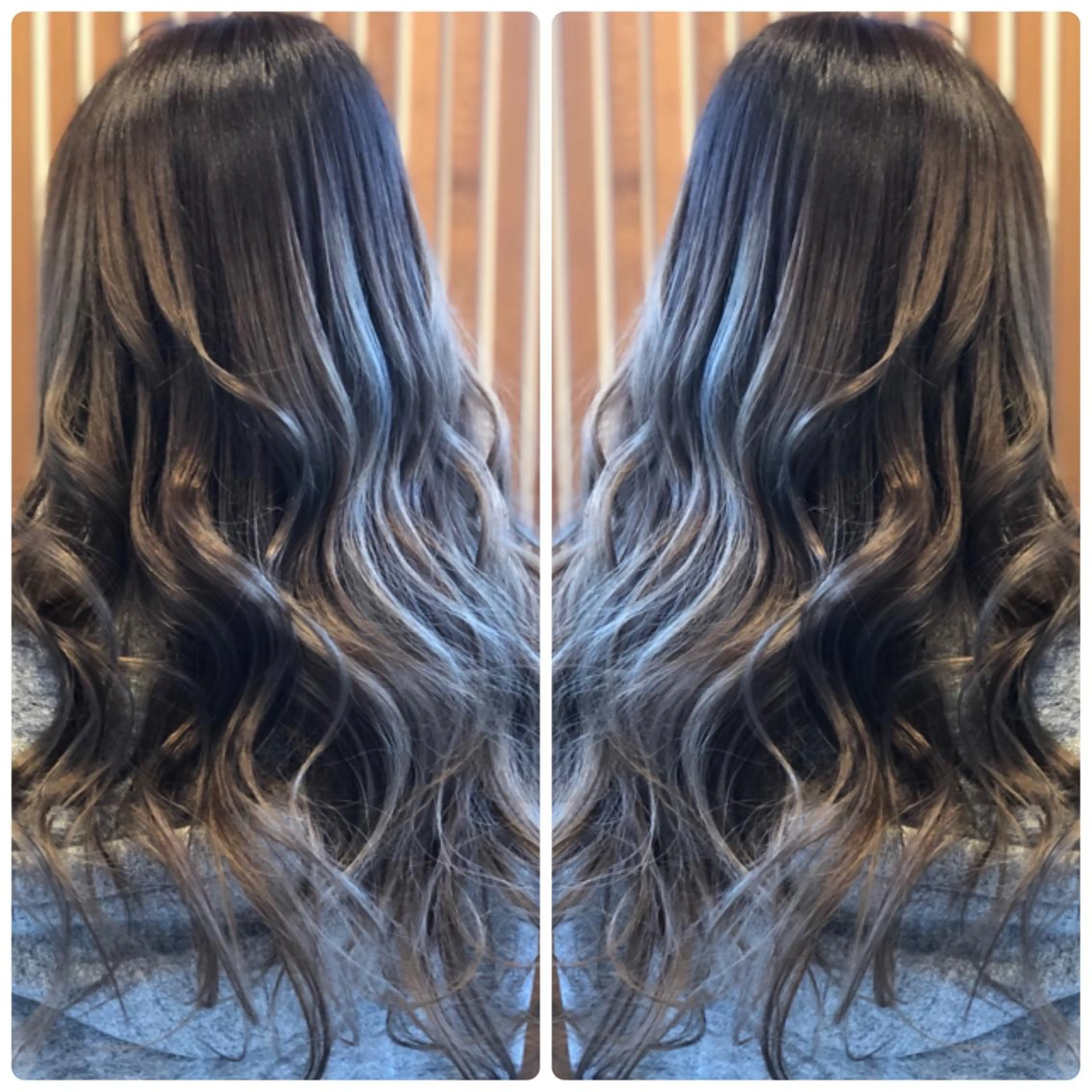 ロング カラー アッシュ シルバー シルバーアッシュ ヘアカラー トリートメント 小山内 龍一郎 店長のヘアスタイル