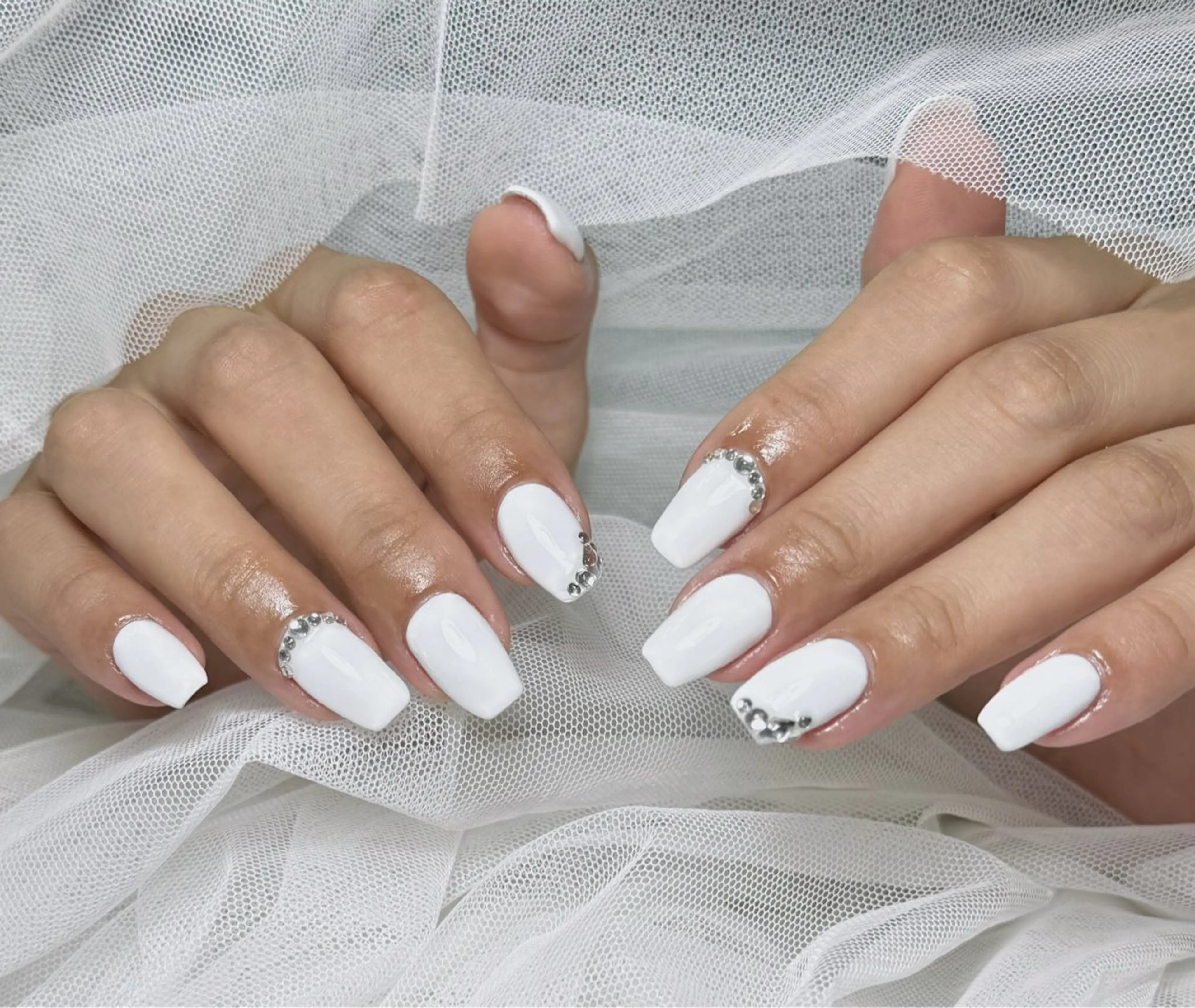 ネイル チークネイル フットネイル ジェルネイル 韓国ネイル レース ニュ クインのネイルデザイン