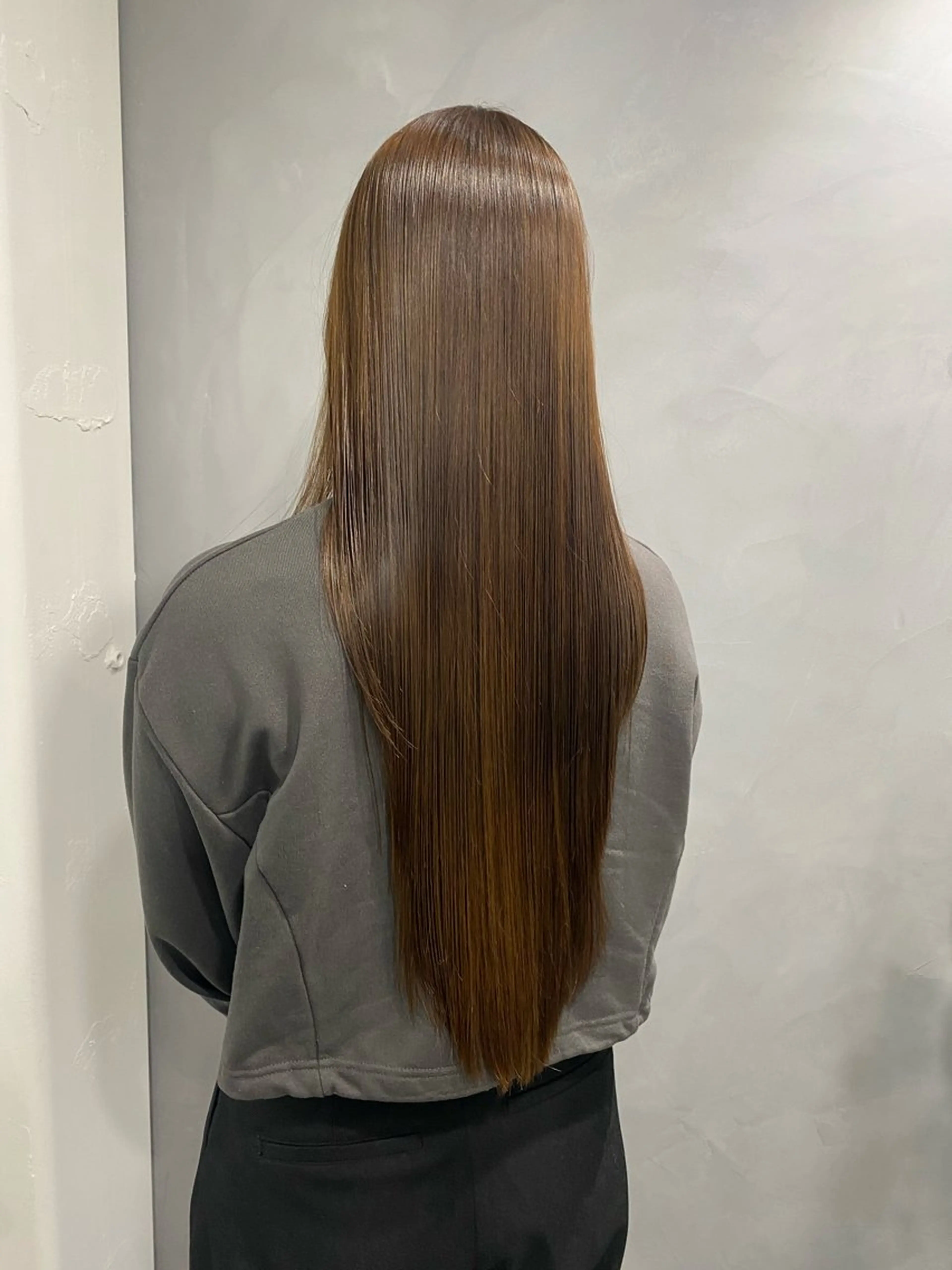 ロング カラー 髪質改善 ヘアカラー トリートメント 梅田中崎町髪質改善 /オキヒロト/エコルのヘアスタイル