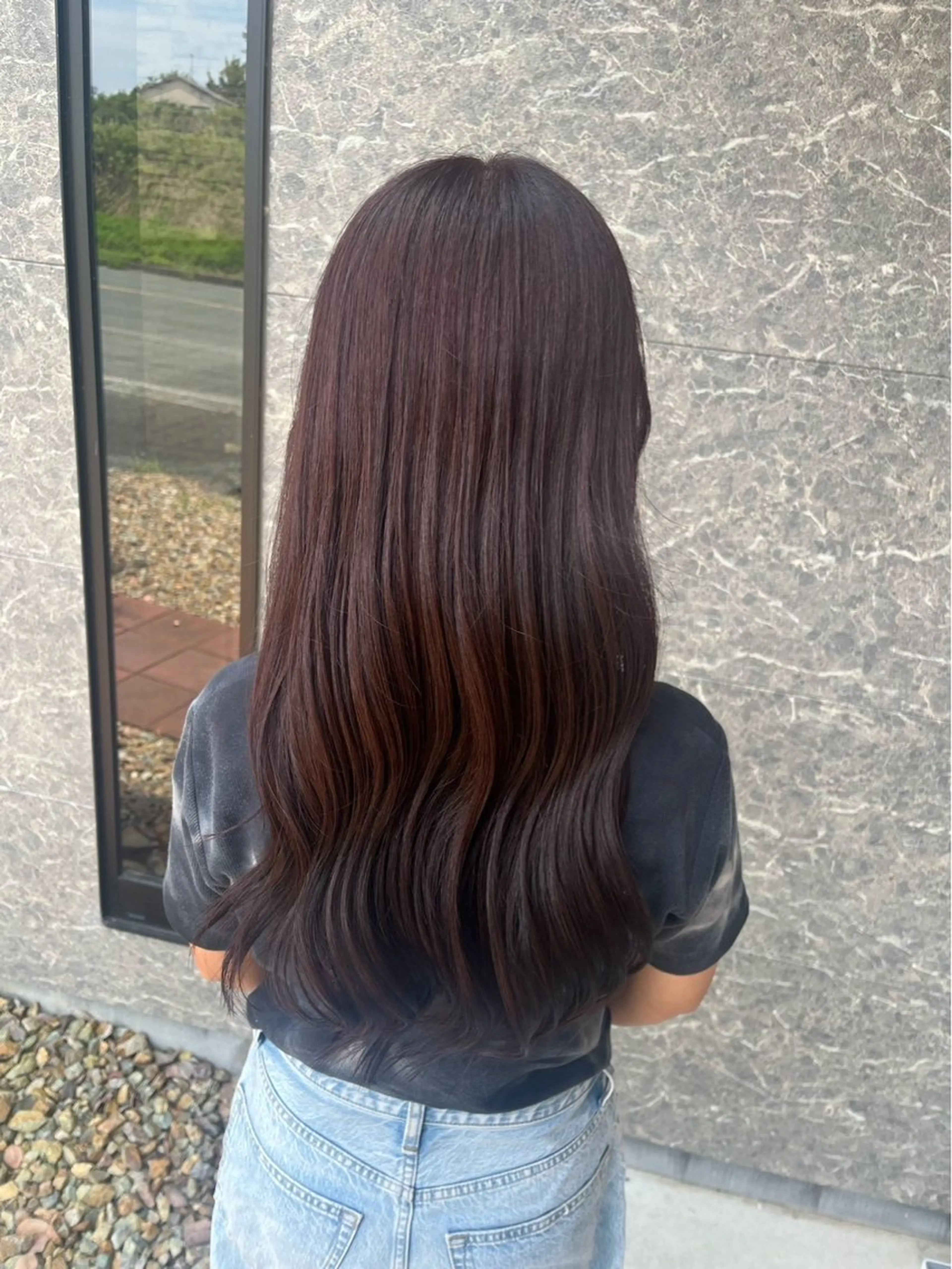 ロング 柴田 心那のヘアスタイル