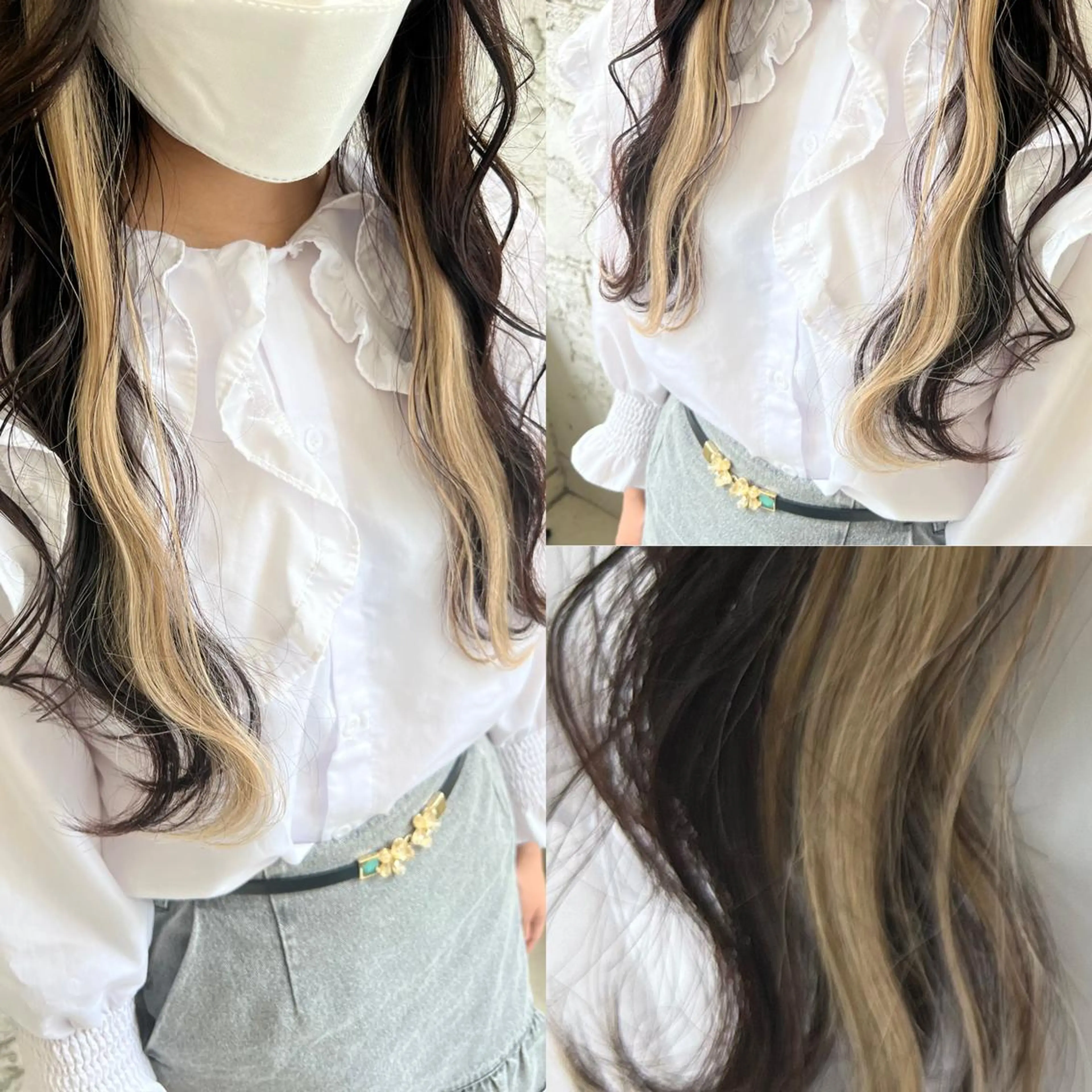 ロング エクステ エクステ＆艶カラー 🎀YURINA🎀のヘアスタイル