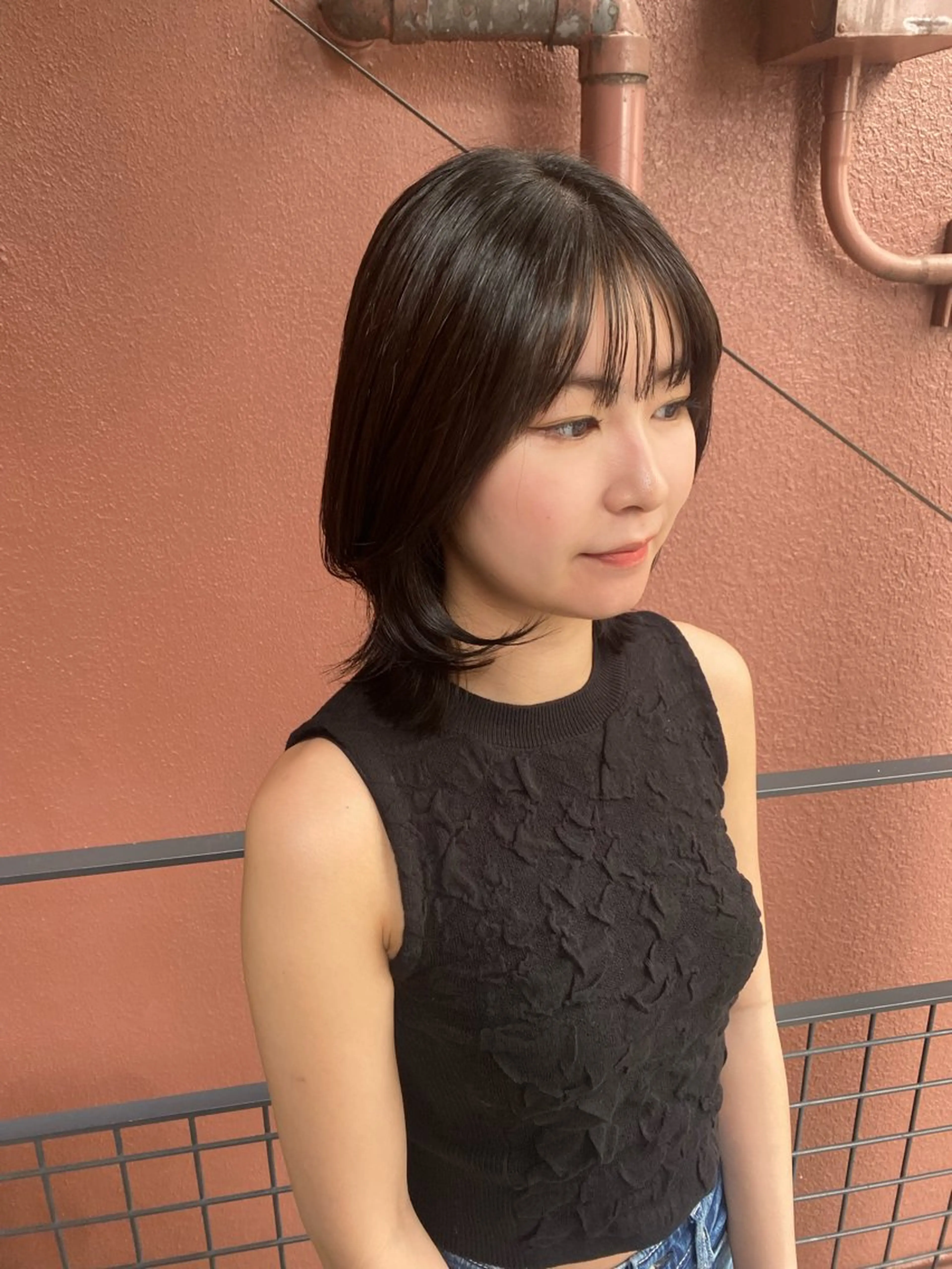 ミディアム カラー 【safric】 NAOのヘアスタイル