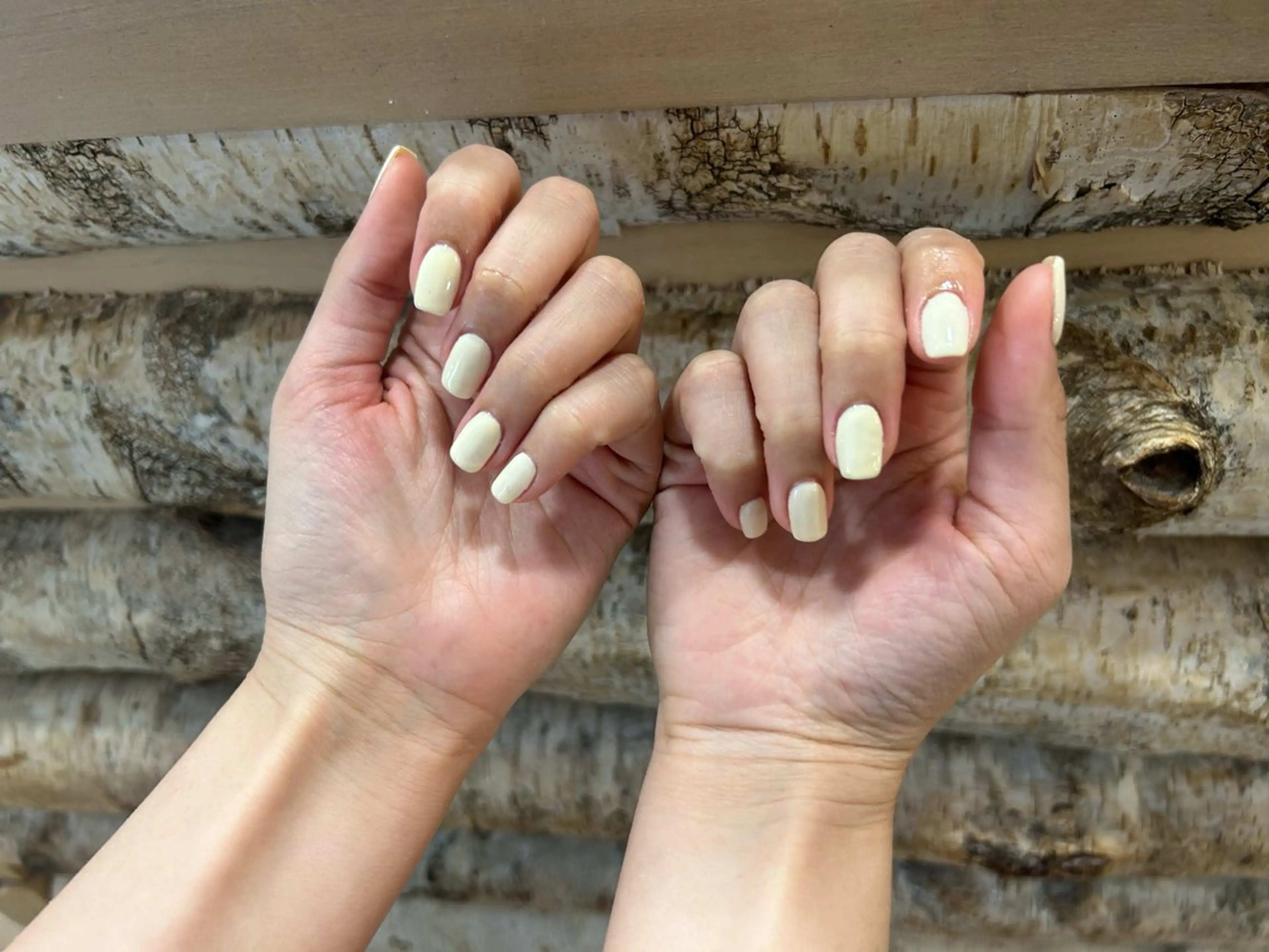 ネイル ワンカラーネイル パステルネイル 黄色 錦糸町Amelie ひよりのネイルデザイン