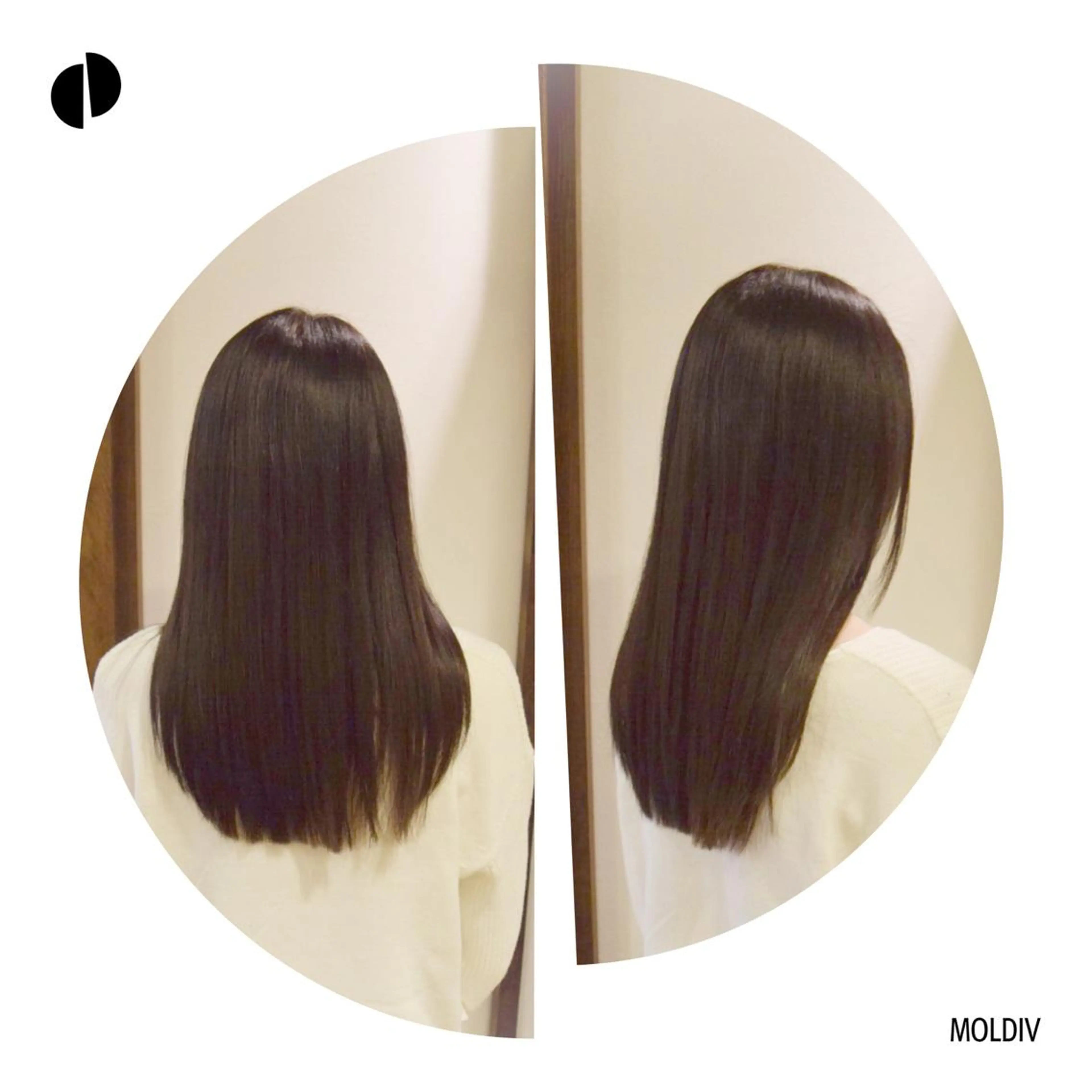 セミロング カラー ブラウンカラー ダークブラウン ✨縮毛矯正✨髪質改善 ナカシマ ユミのヘアスタイル