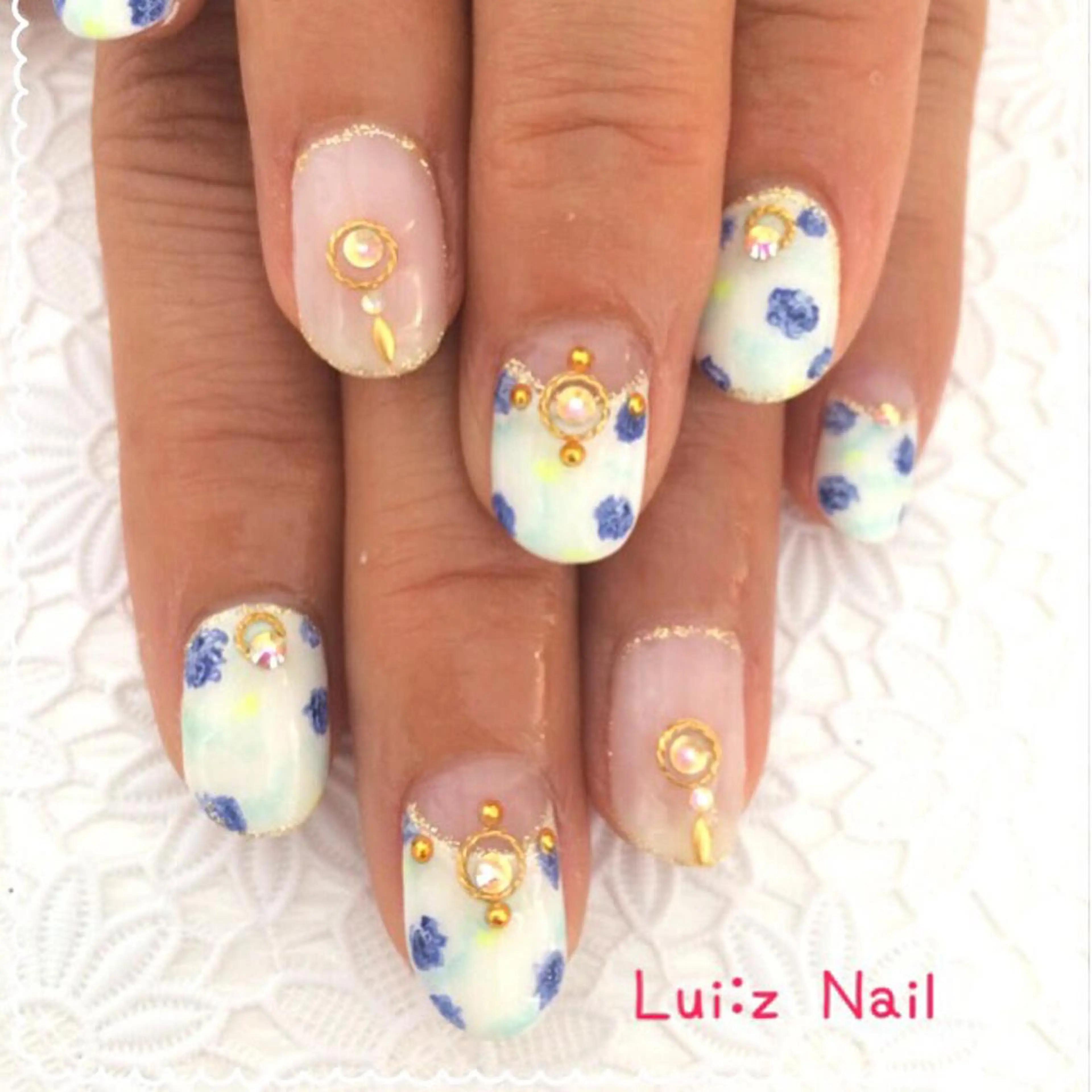 ミディアム shandy nailのネイルデザイン