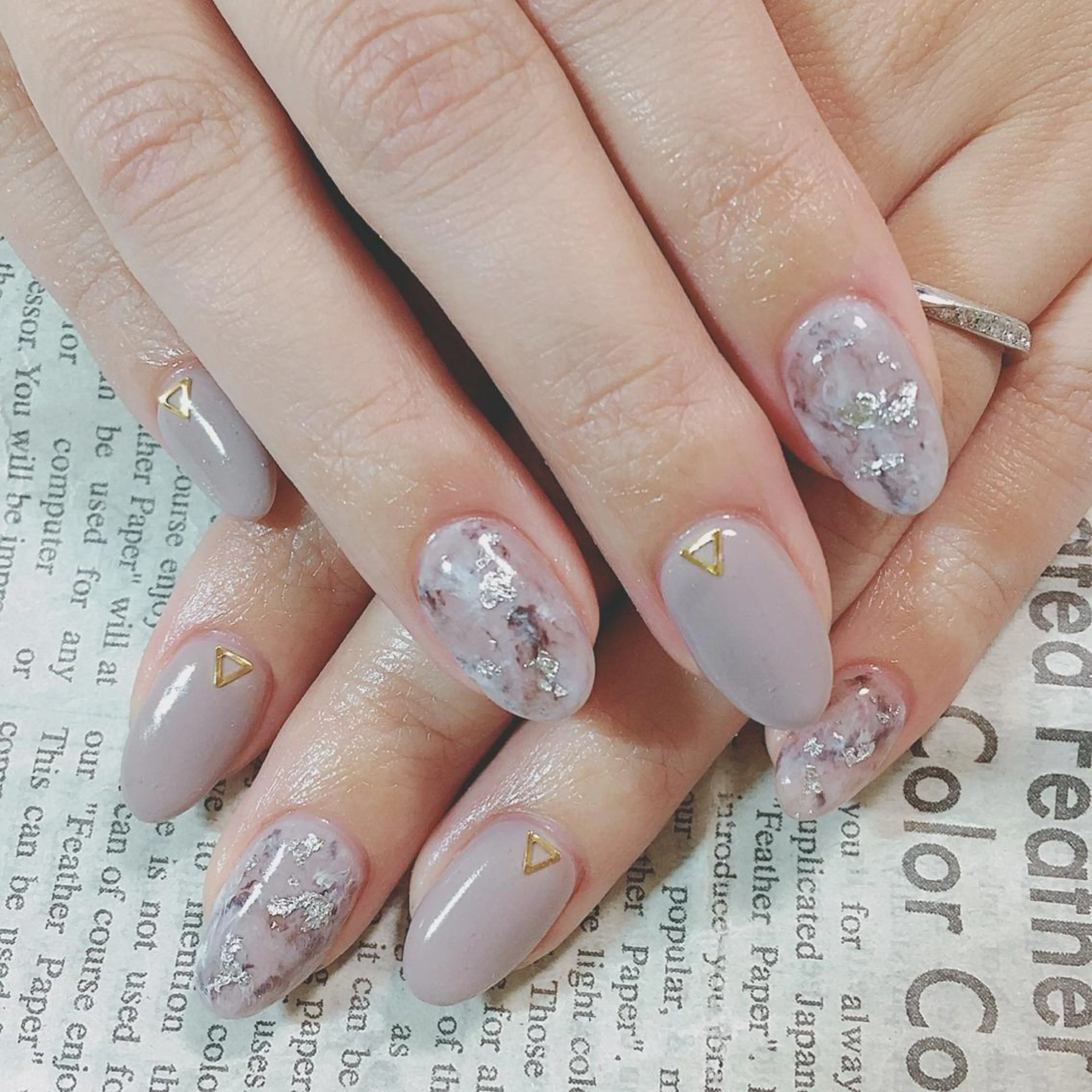 ネイル ハンドネイル ハンドケア 森山 舞のネイルデザイン