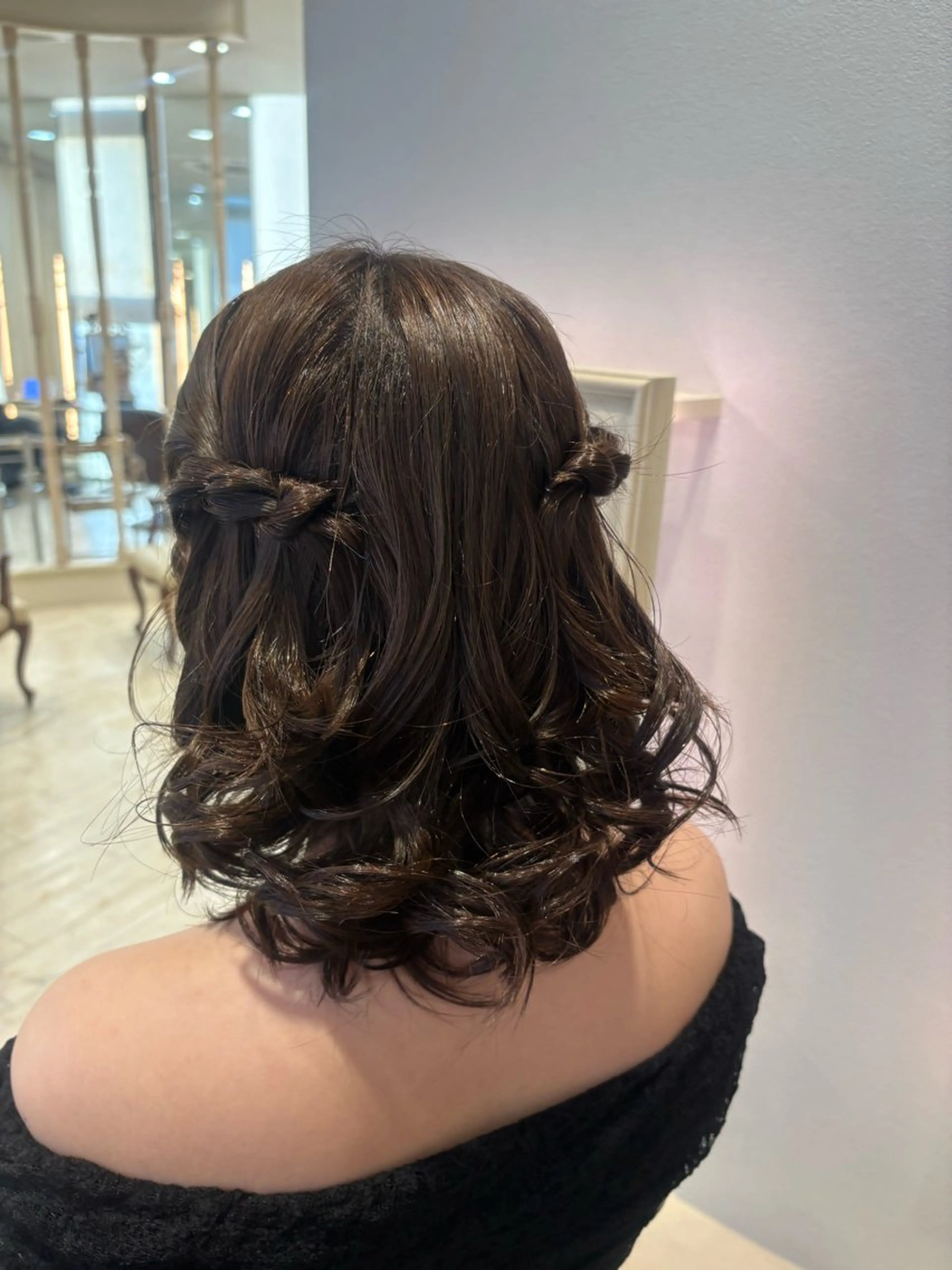 ミディアム ヘアセット ✰︎Rad✩.*˚‪ カノンのヘアスタイル