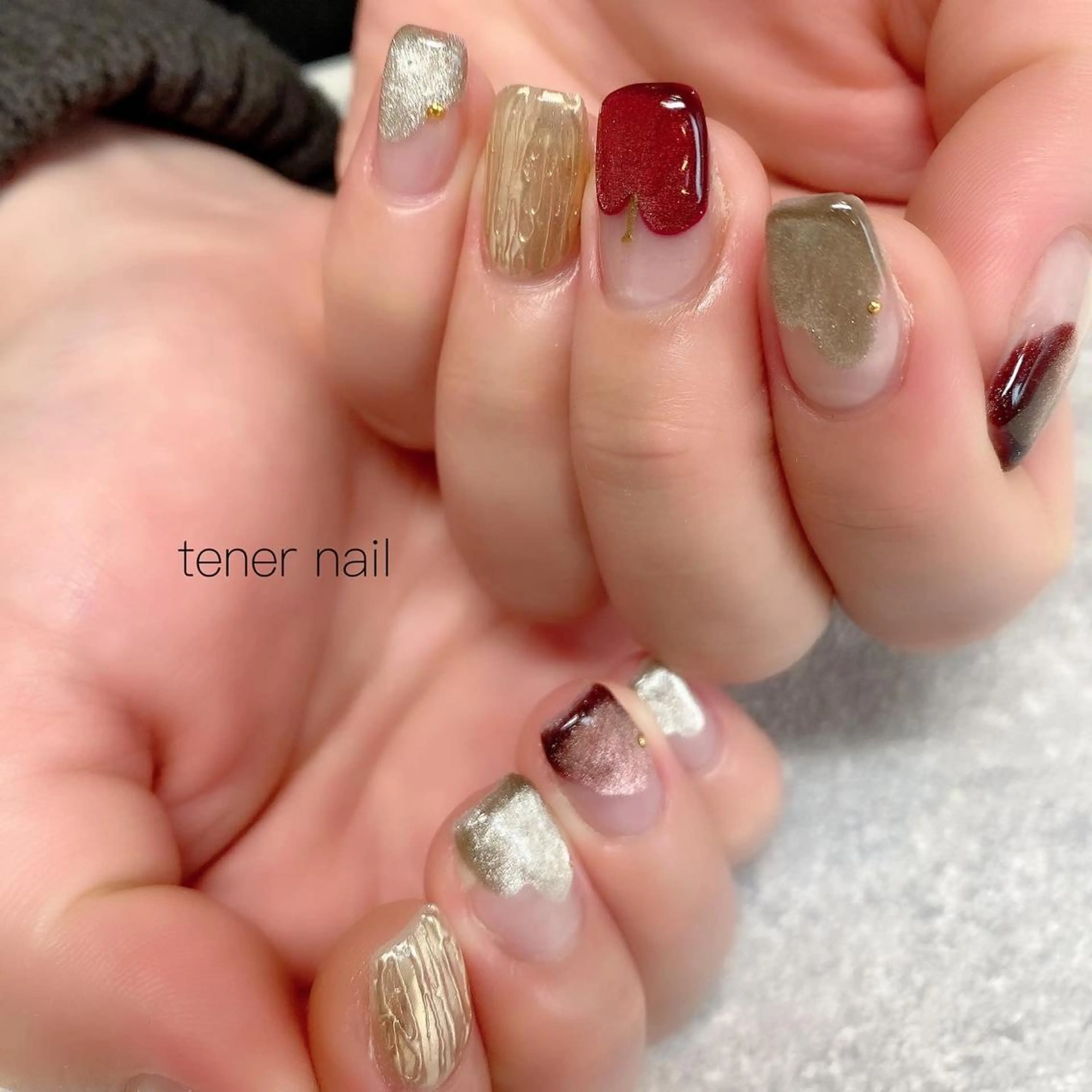 ネイル フレンチネイル テネルネイル tener nailのネイルデザイン